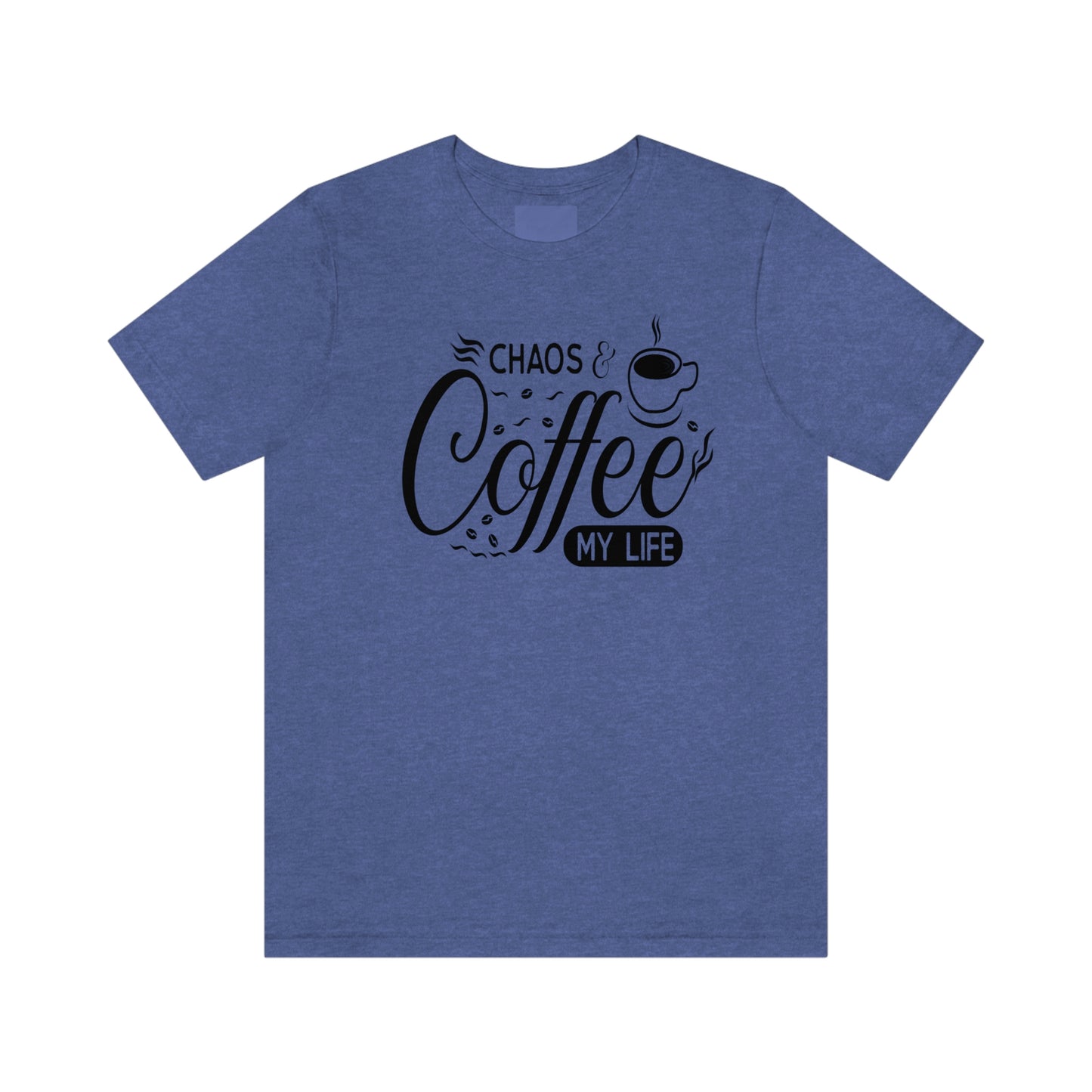 Chaos Coffee Unisex Jersey Short Sleeve Tee