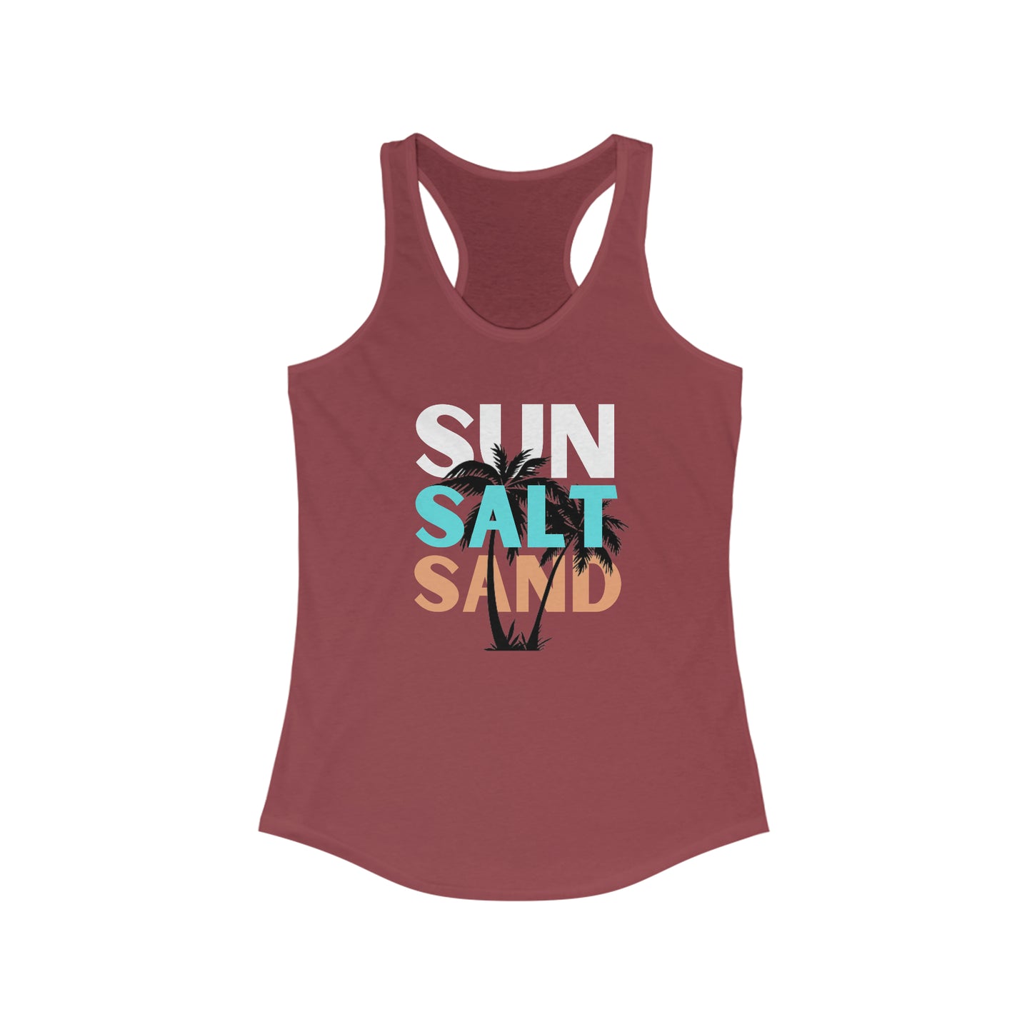 Sun Salt Sand Tank Top Women's Ideal Racerback Tank