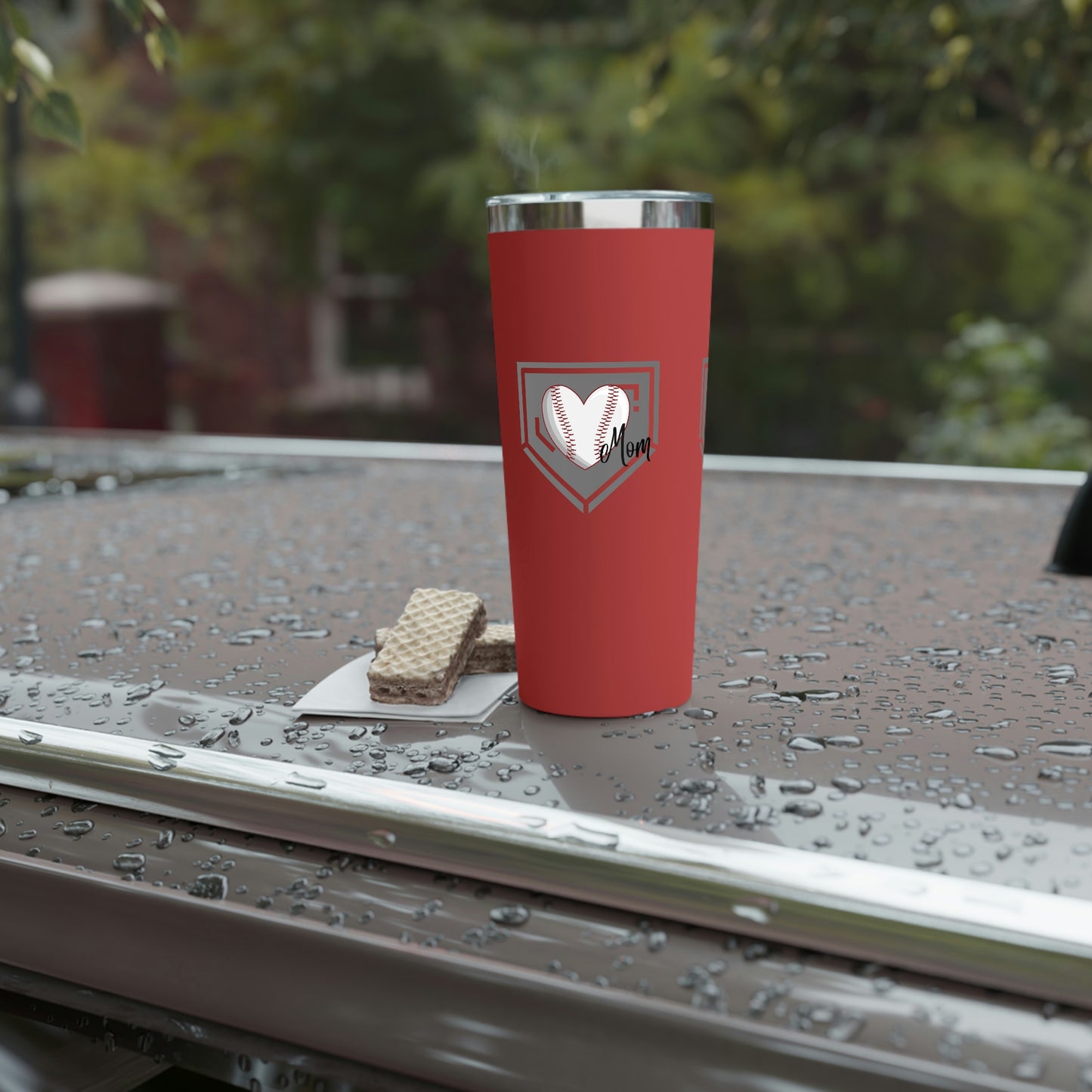 Baseball Mom Copper Vacuum Insulated Tumbler, 22oz