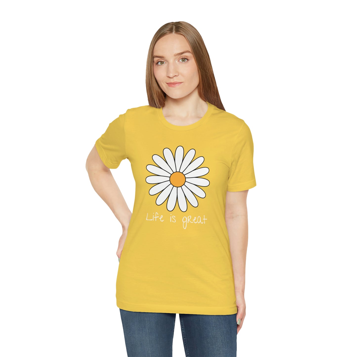 Life is great Unisex Jersey Short Sleeve Tee