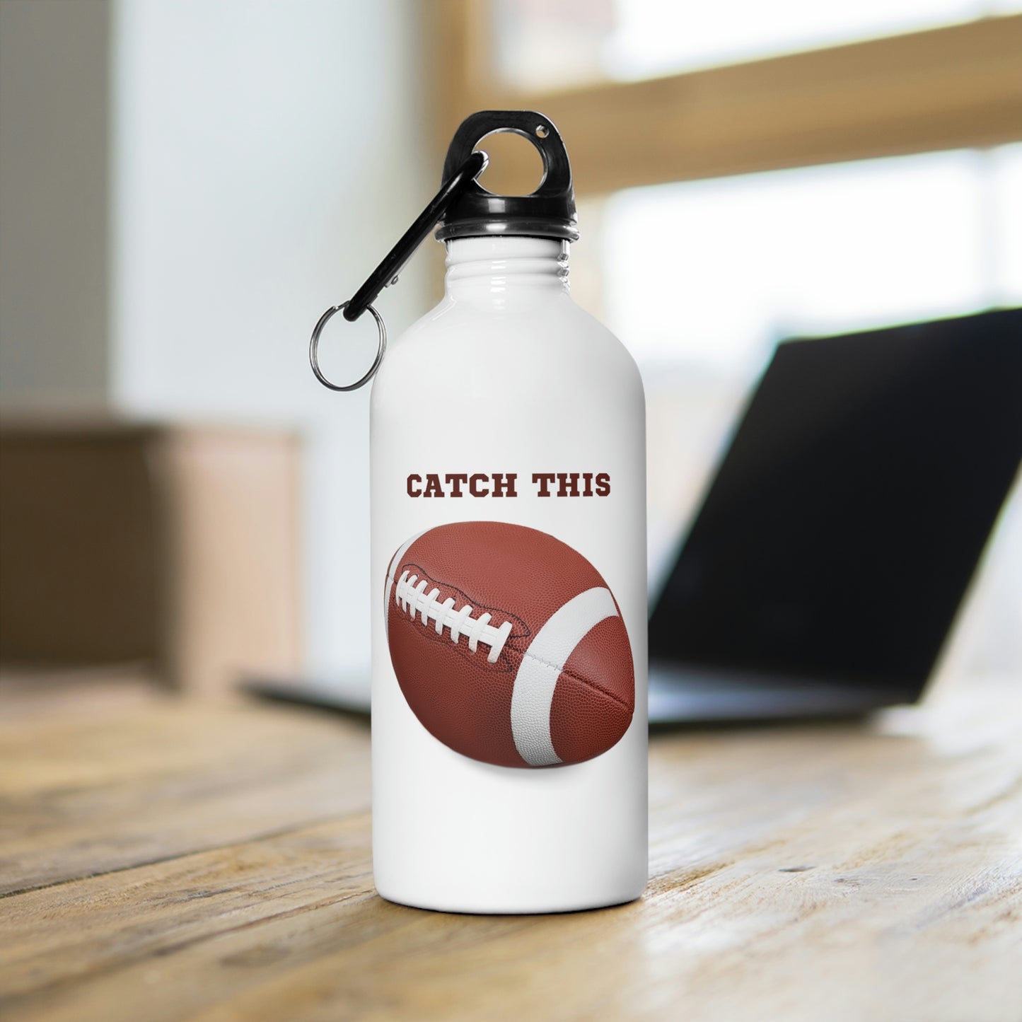 Catch This Stainless Steel Water Bottle