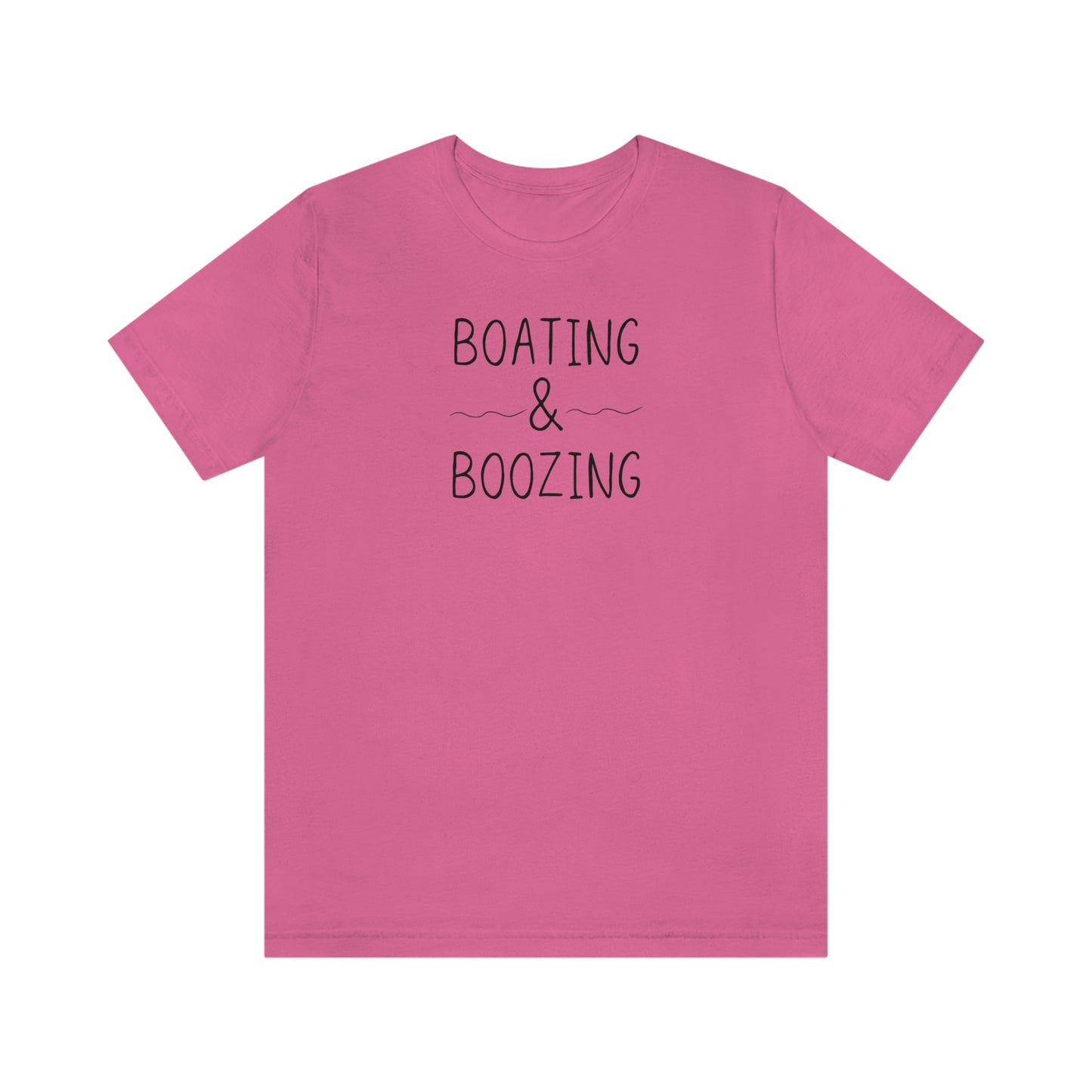 Boating & Boozing Unisex Jersey Short Sleeve Tee