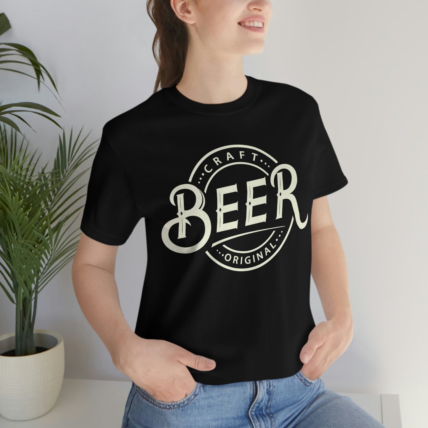 Beer Unisex Jersey Short Sleeve Tee
