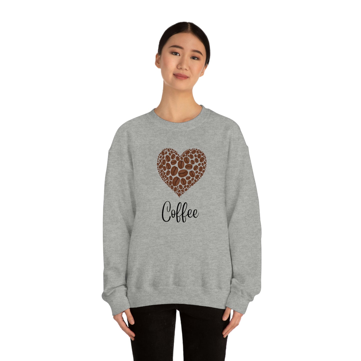 Coffee Unisex Heavy Blend™ Crewneck Sweatshirt