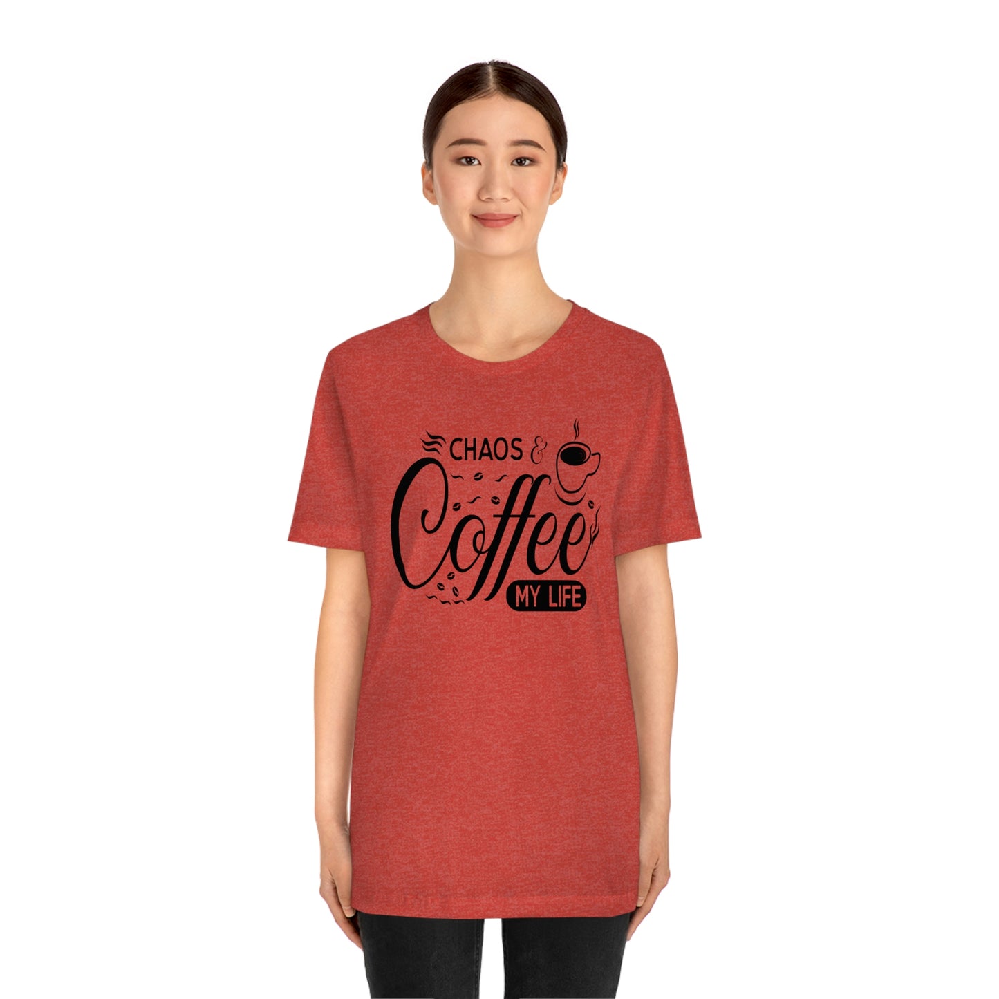 Chaos Coffee Unisex Jersey Short Sleeve Tee