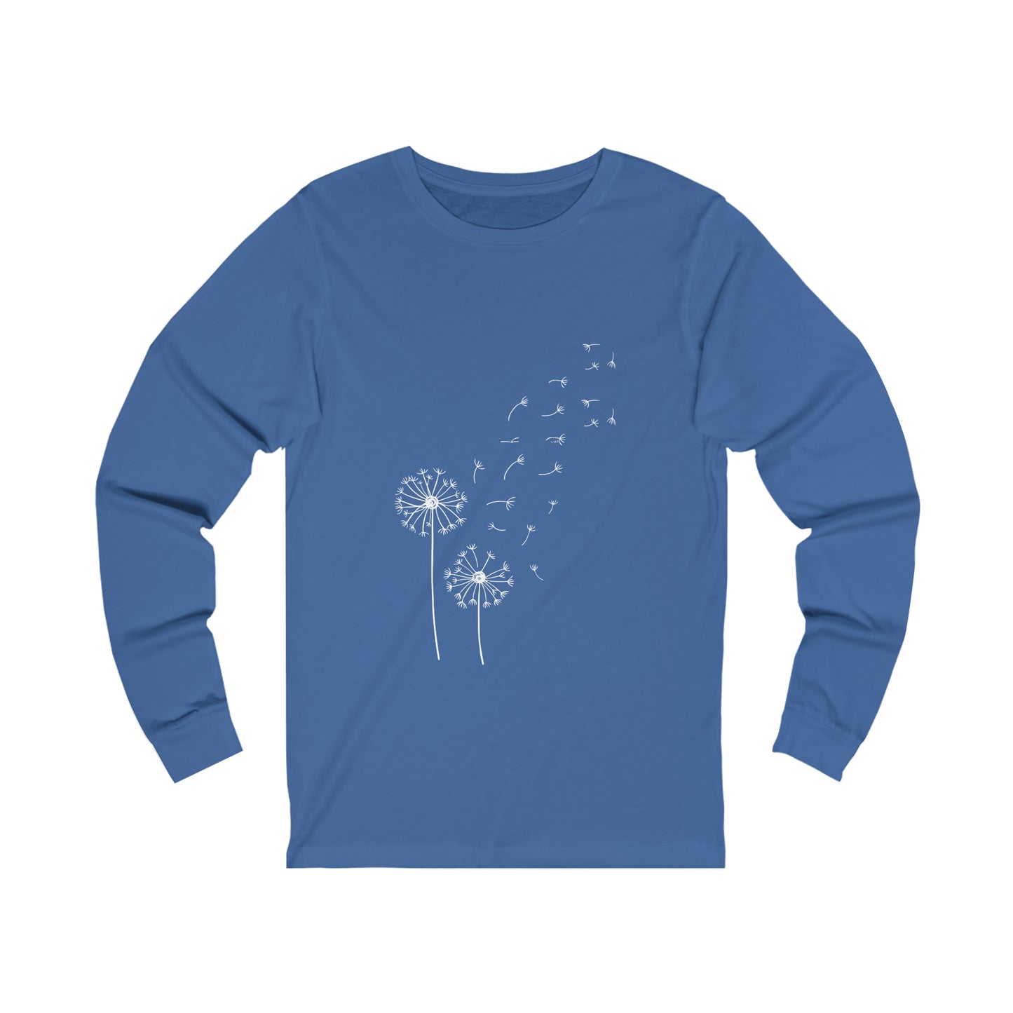 Blowing Dandelion Unisex Jersey Long Sleeve Tee