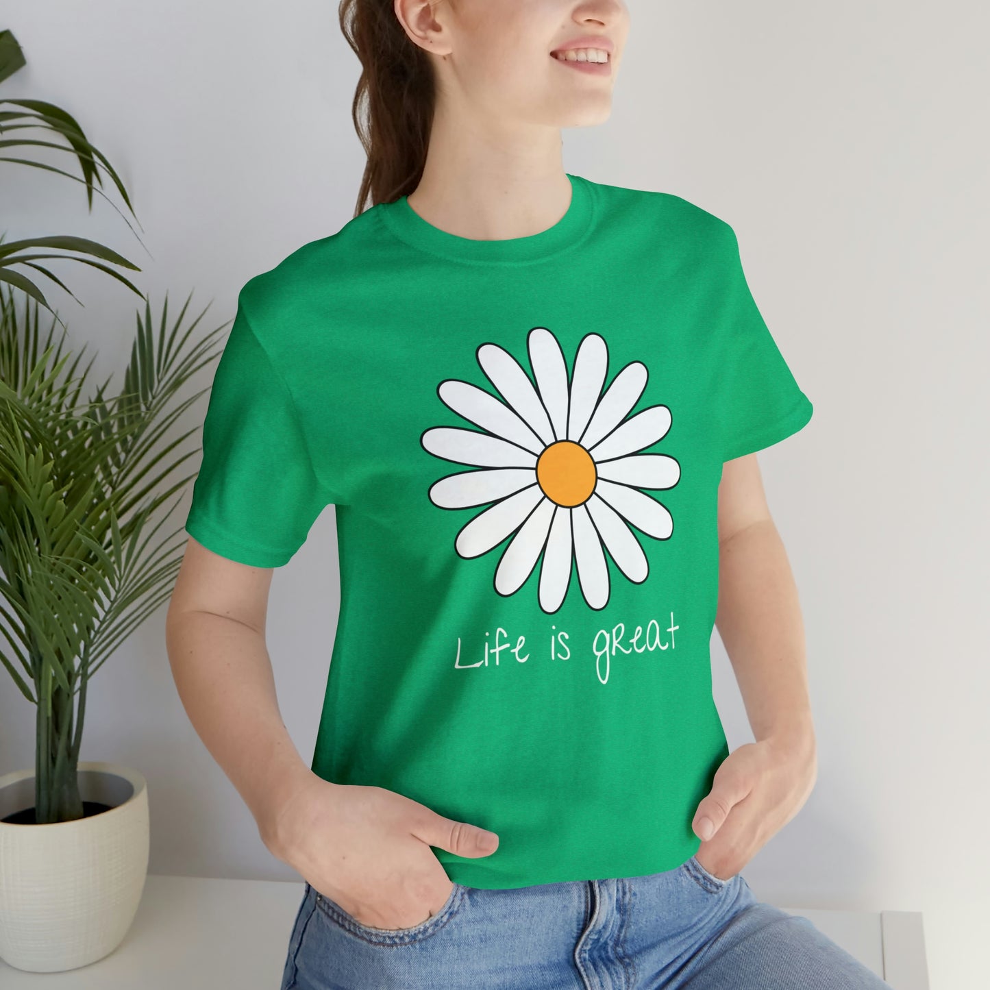 Life is great Unisex Jersey Short Sleeve Tee