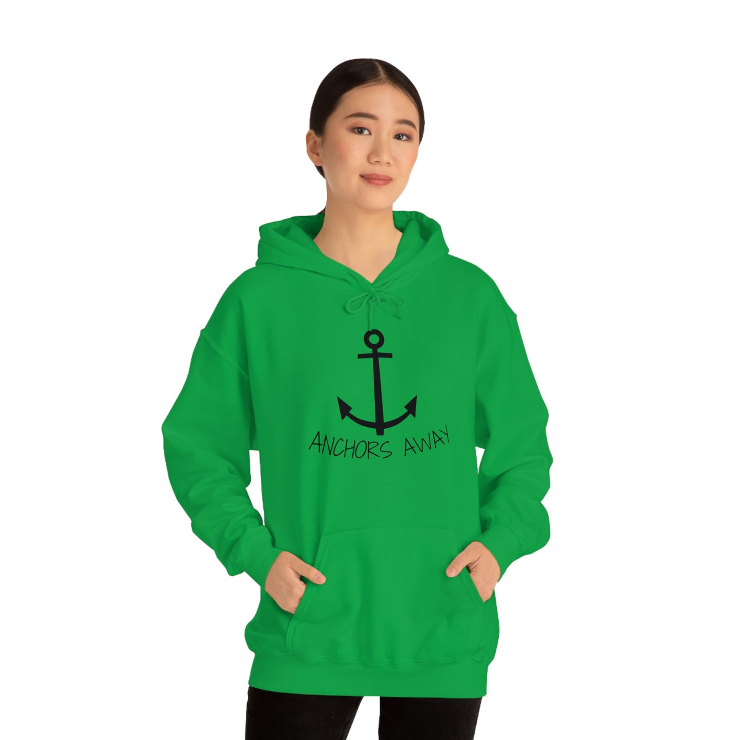 Anchors Away Unisex Heavy Blend™ Hooded Sweatshirt