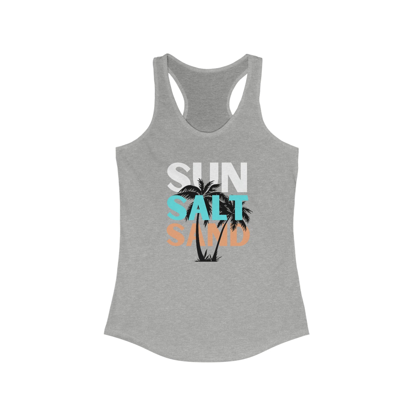 Sun Salt Sand Tank Top Women's Ideal Racerback Tank