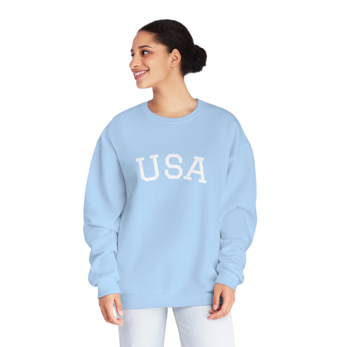USA Unisex NuBlend® Crewneck Sweatshirt
