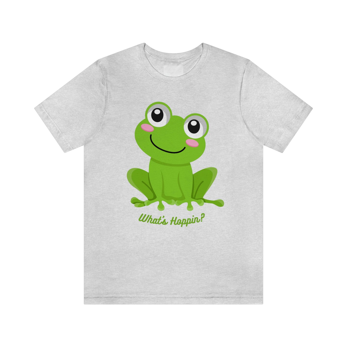 What's Hoppin? Frog Unisex Jersey Short Sleeve Tee