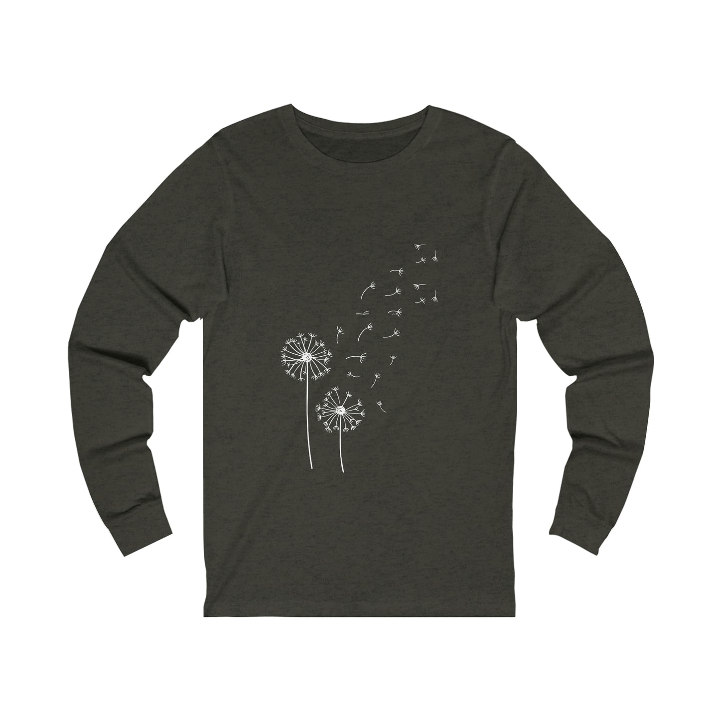 Blowing Dandelion Unisex Jersey Long Sleeve Tee
