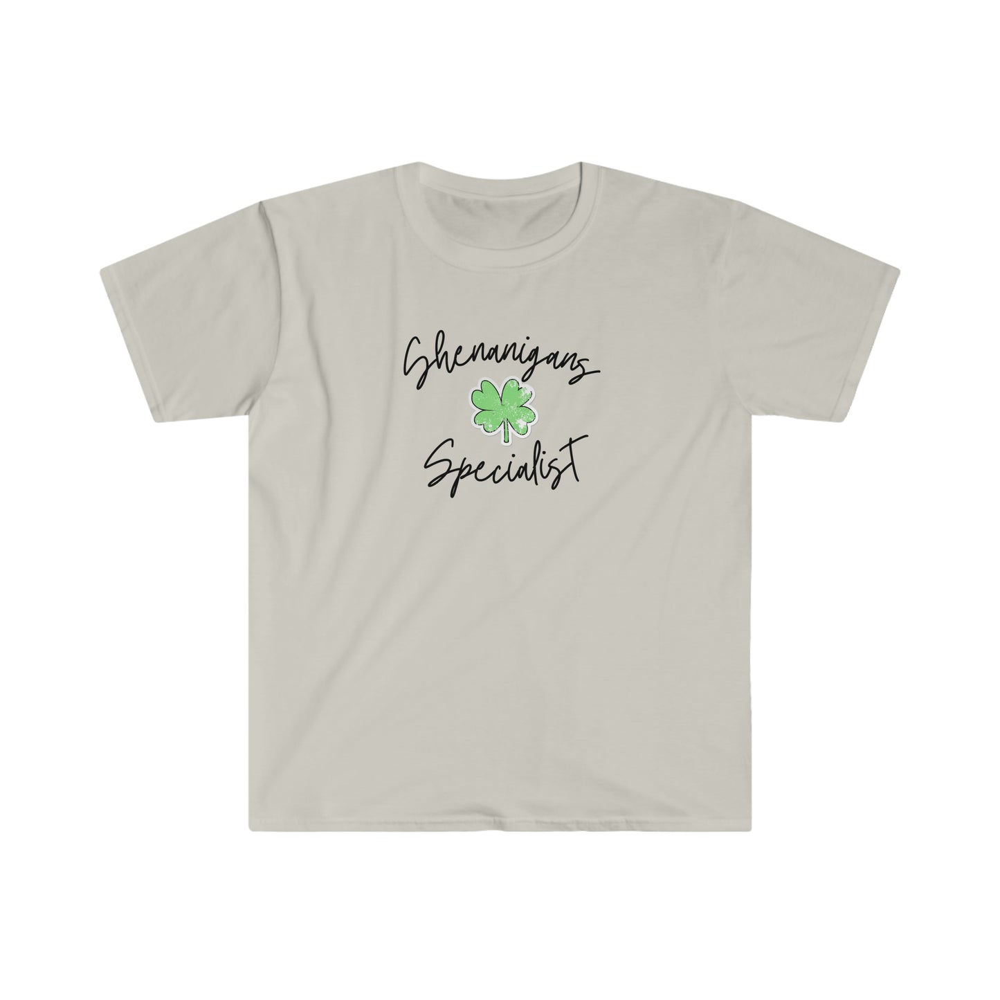 Shenanigans Specialist Shamrock Unisex Softstyle T-Shirt