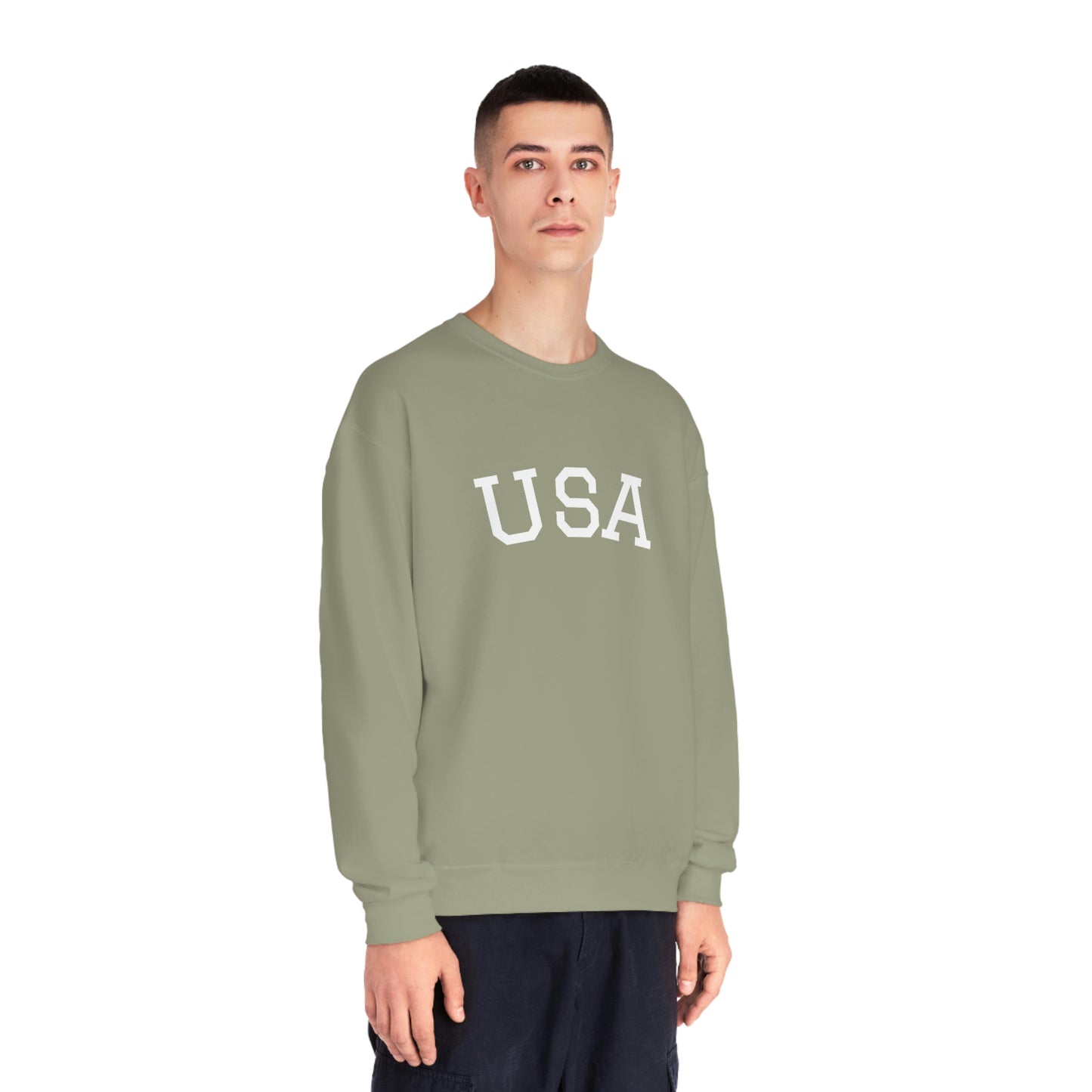 USA Unisex NuBlend® Crewneck Sweatshirt