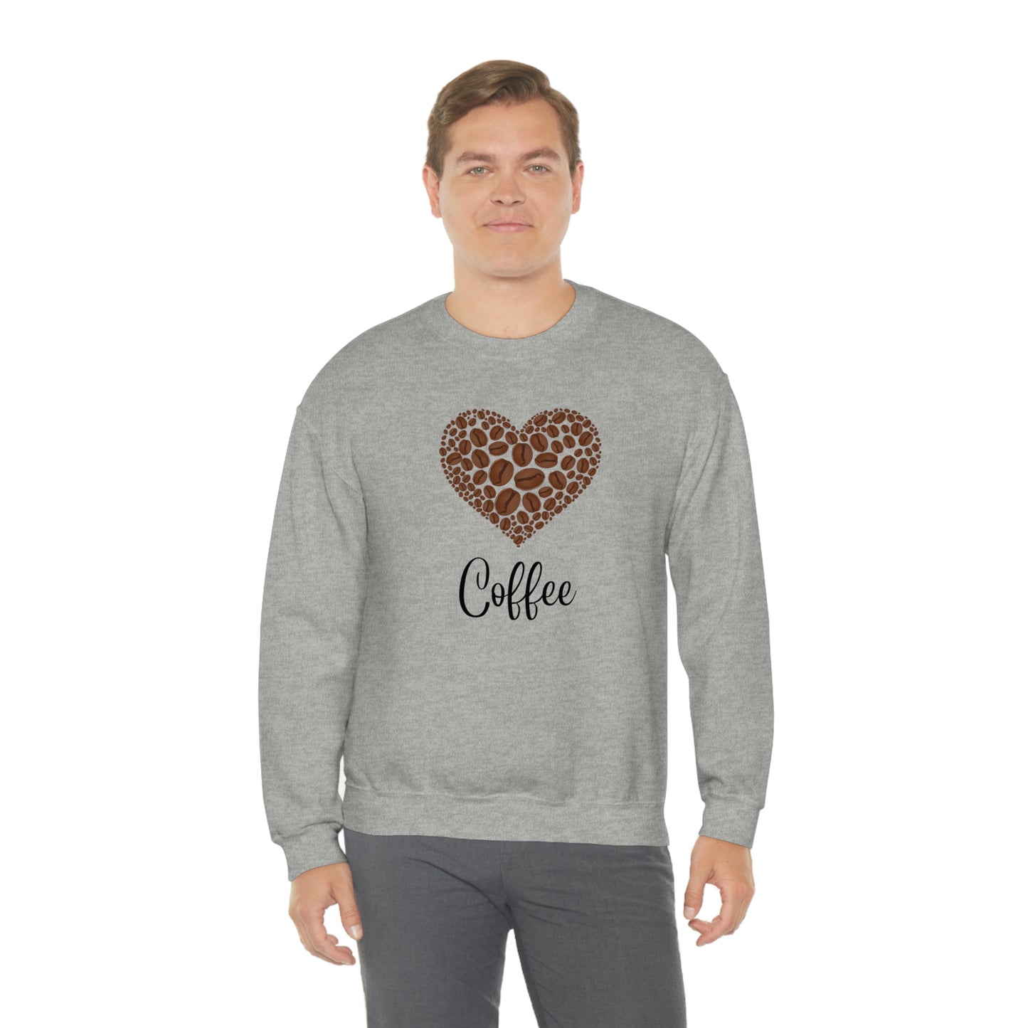 Coffee Unisex Heavy Blend™ Crewneck Sweatshirt
