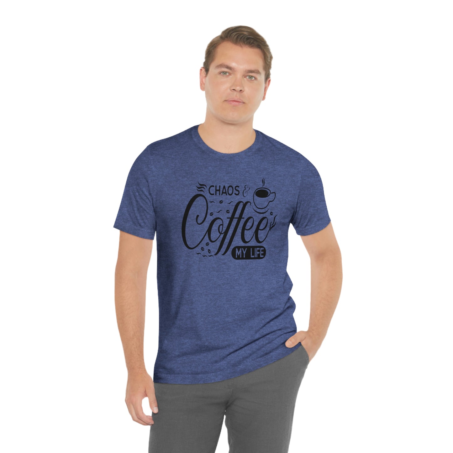 Chaos Coffee Unisex Jersey Short Sleeve Tee