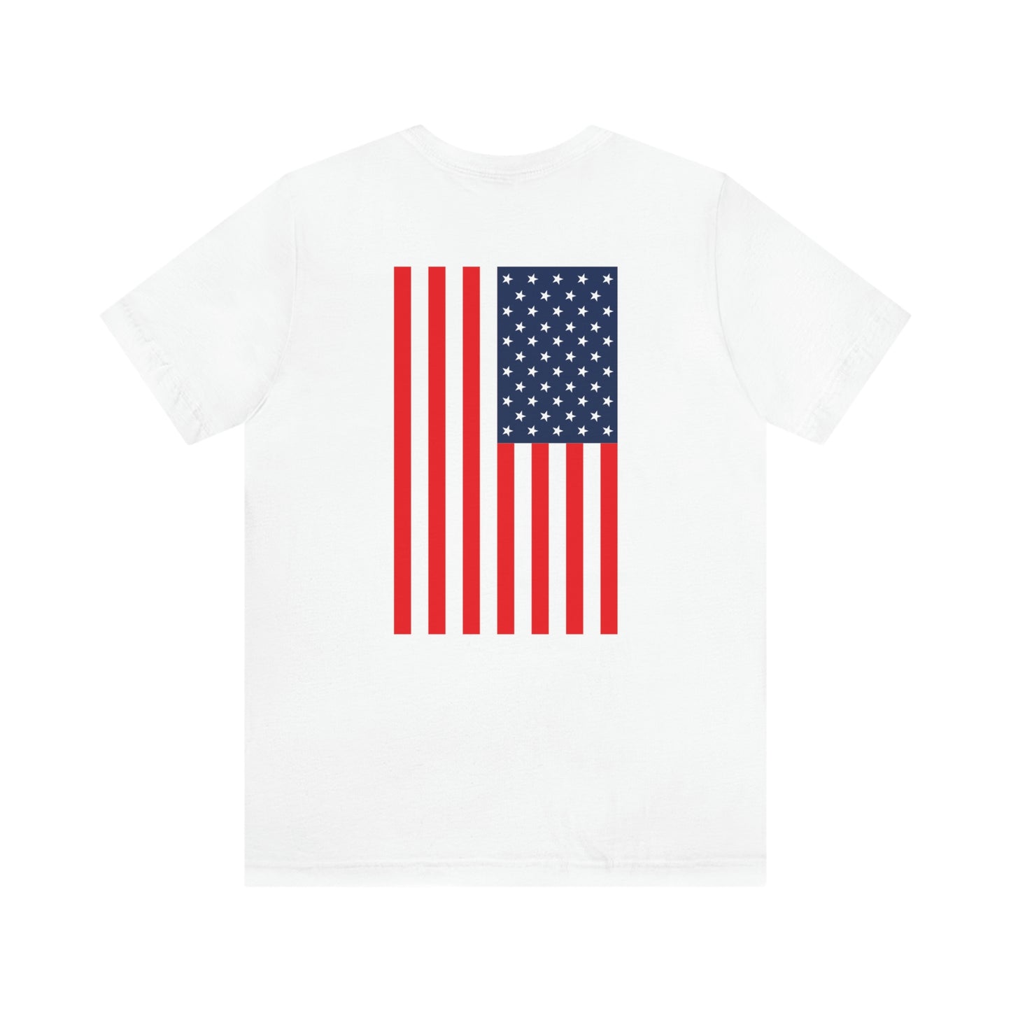 USA Flag Unisex Jersey Short Sleeve Tee