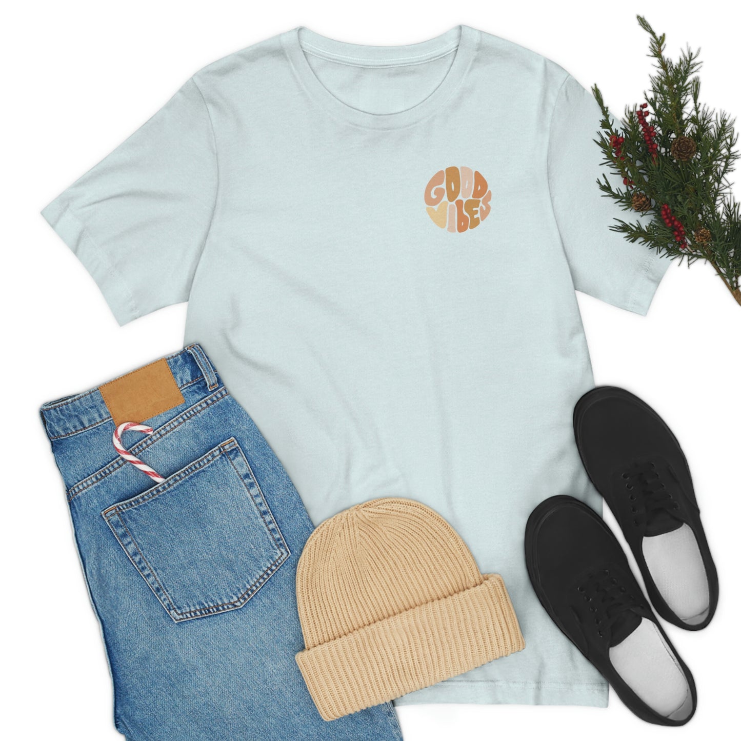 Good Vibes Unisex Jersey Short Sleeve Tee