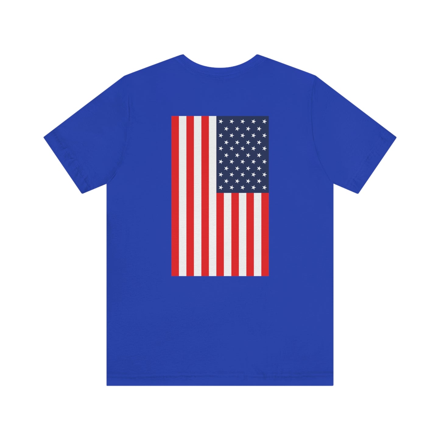 USA Flag Unisex Jersey Short Sleeve Tee