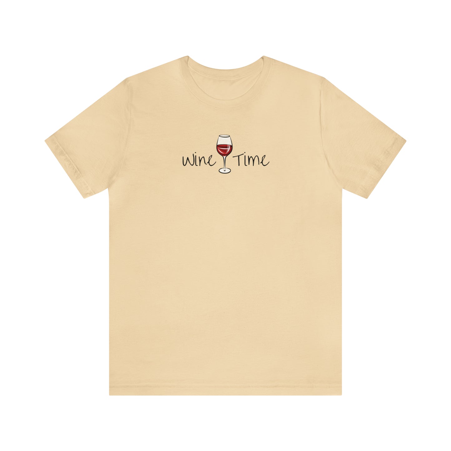 Wine Time Unisex Jersey Short Sleeve Tee