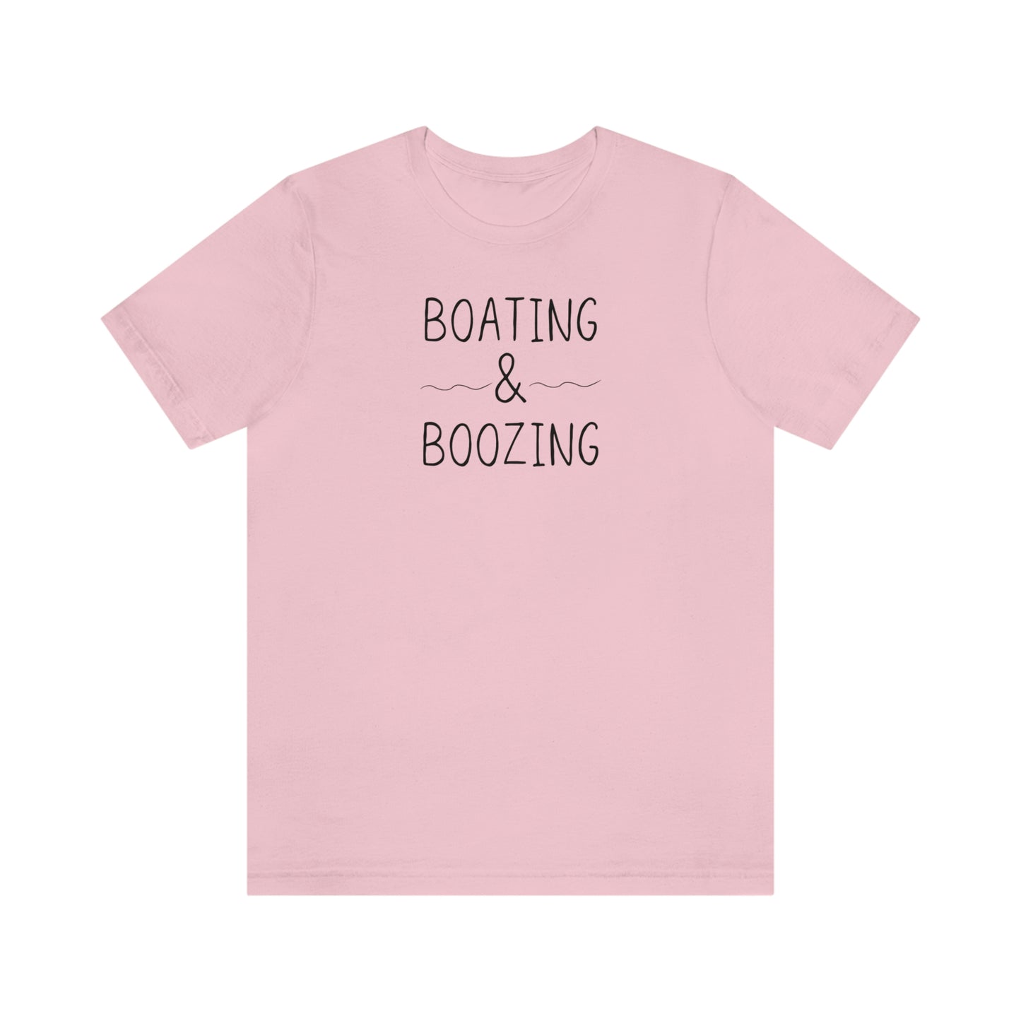 Boating & Boozing Unisex Jersey Short Sleeve Tee
