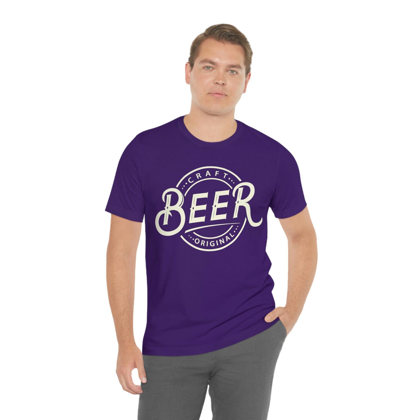 Beer Unisex Jersey Short Sleeve Tee