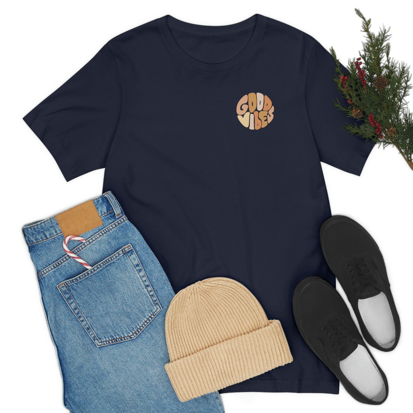 Good Vibes Unisex Jersey Short Sleeve Tee