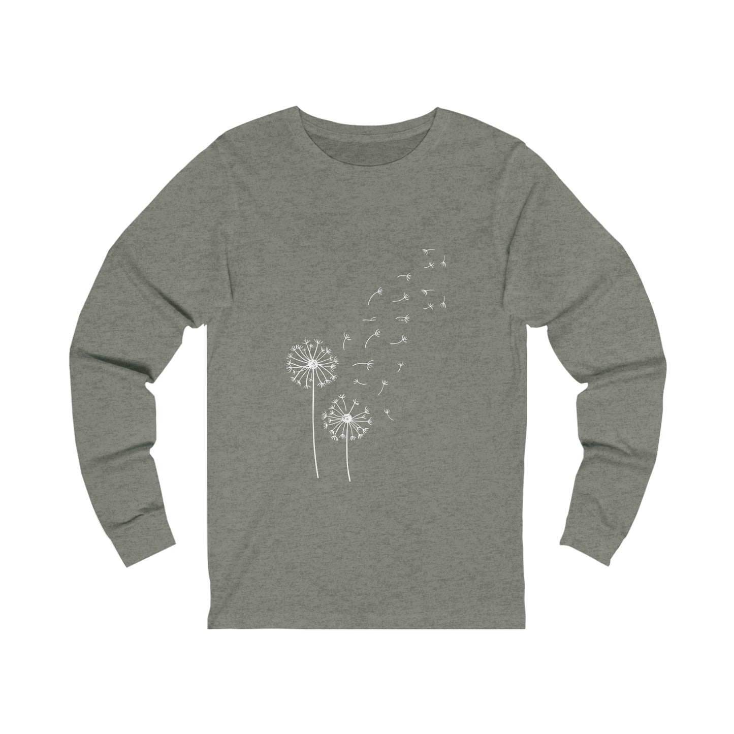 Blowing Dandelion Unisex Jersey Long Sleeve Tee