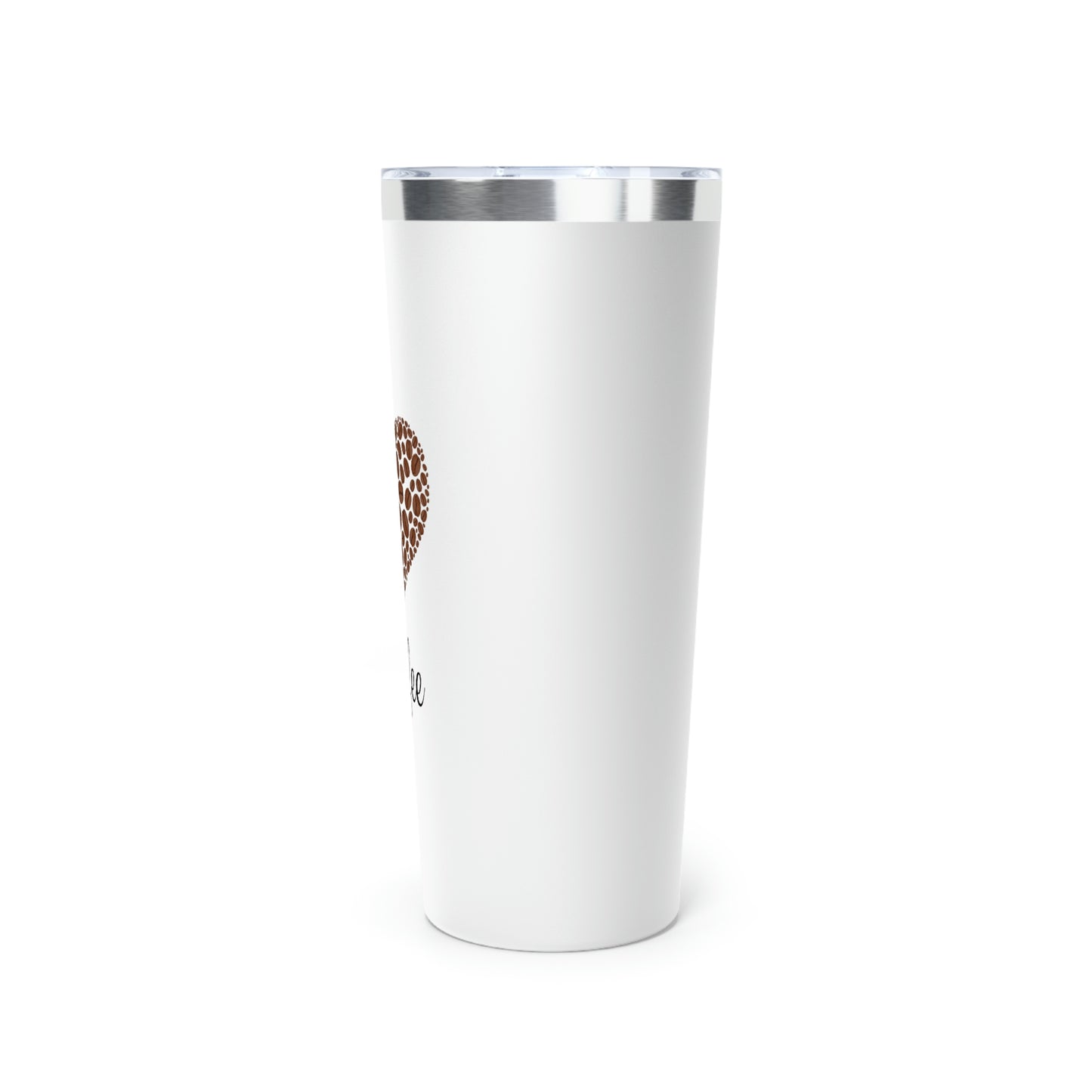 Coffee Heart Copper Vacuum Insulated Tumbler, 22oz