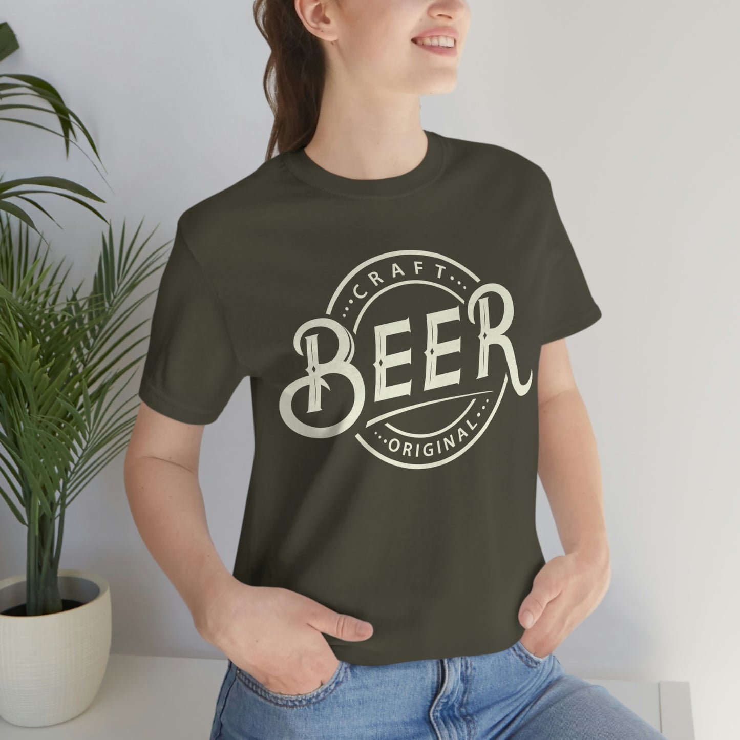Beer Unisex Jersey Short Sleeve Tee