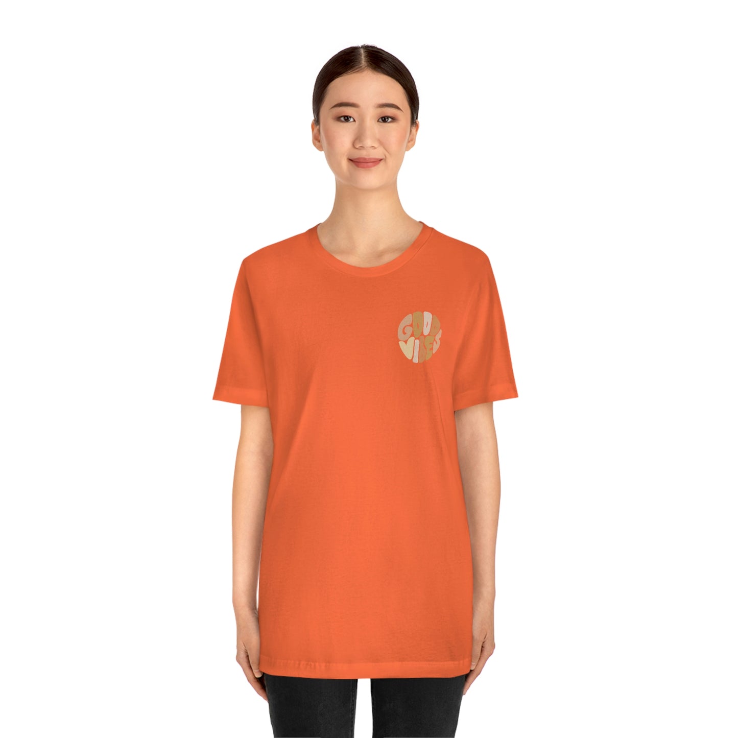 Good Vibes Unisex Jersey Short Sleeve Tee