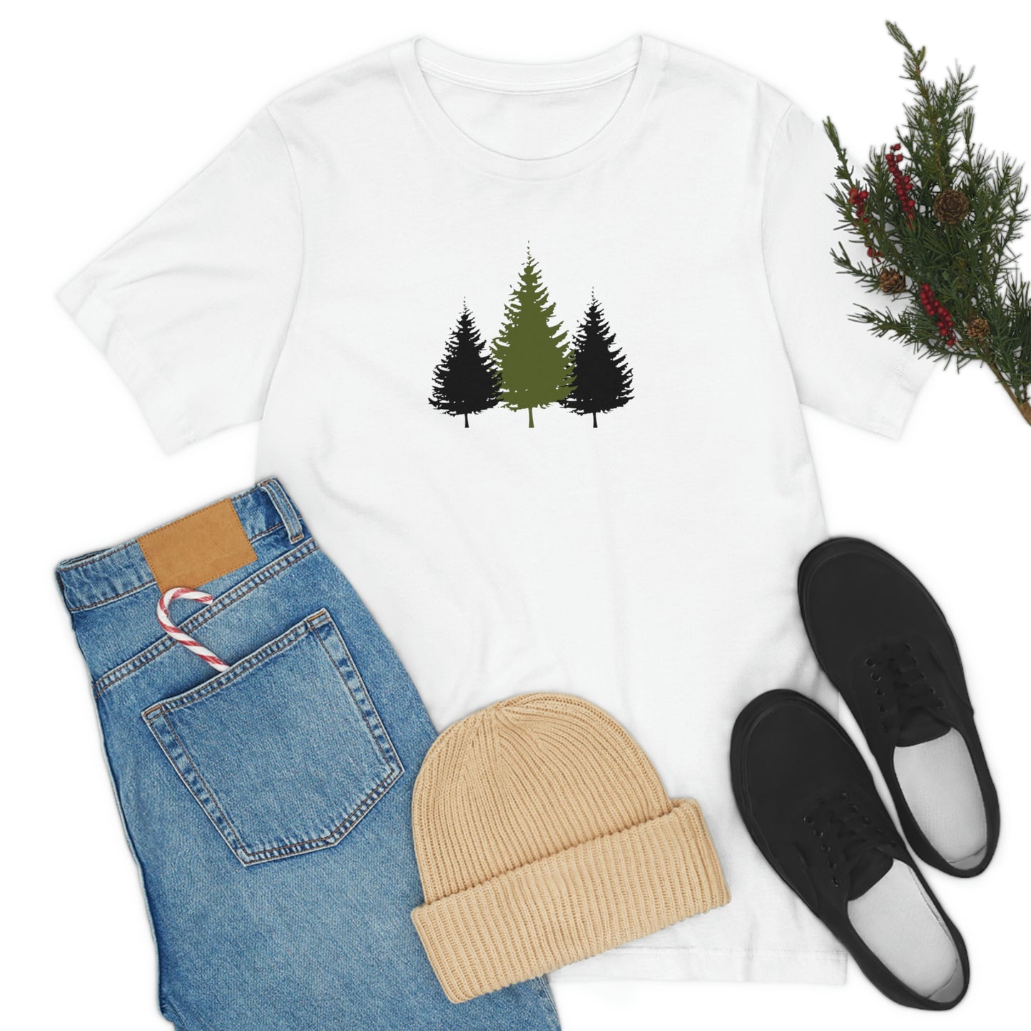 Trees Unisex Jersey Short Sleeve Tee