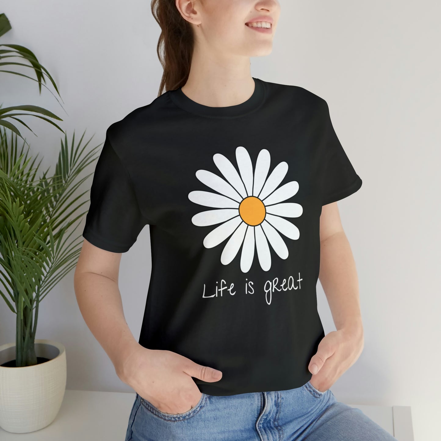 Life is great Unisex Jersey Short Sleeve Tee