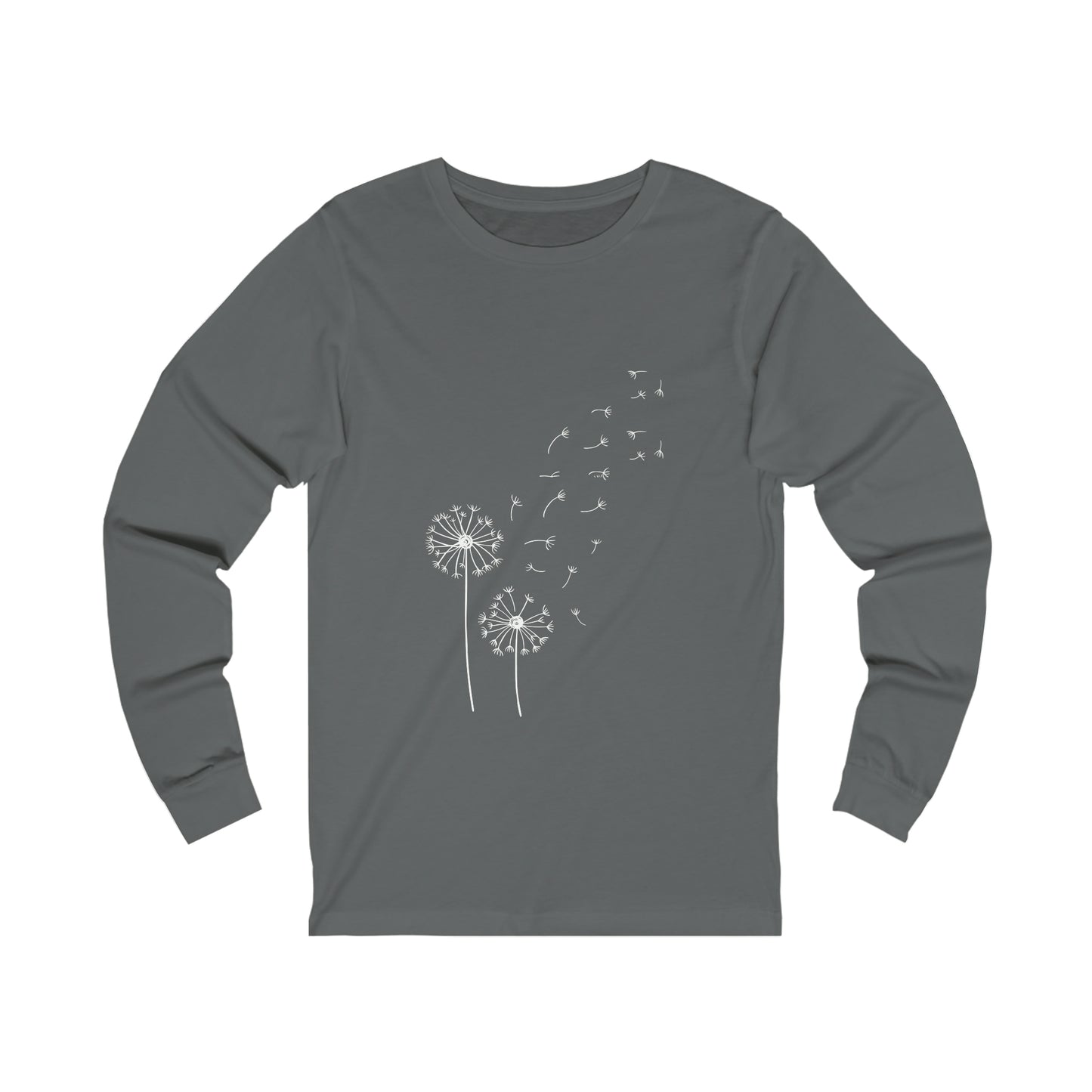 Blowing Dandelion Unisex Jersey Long Sleeve Tee