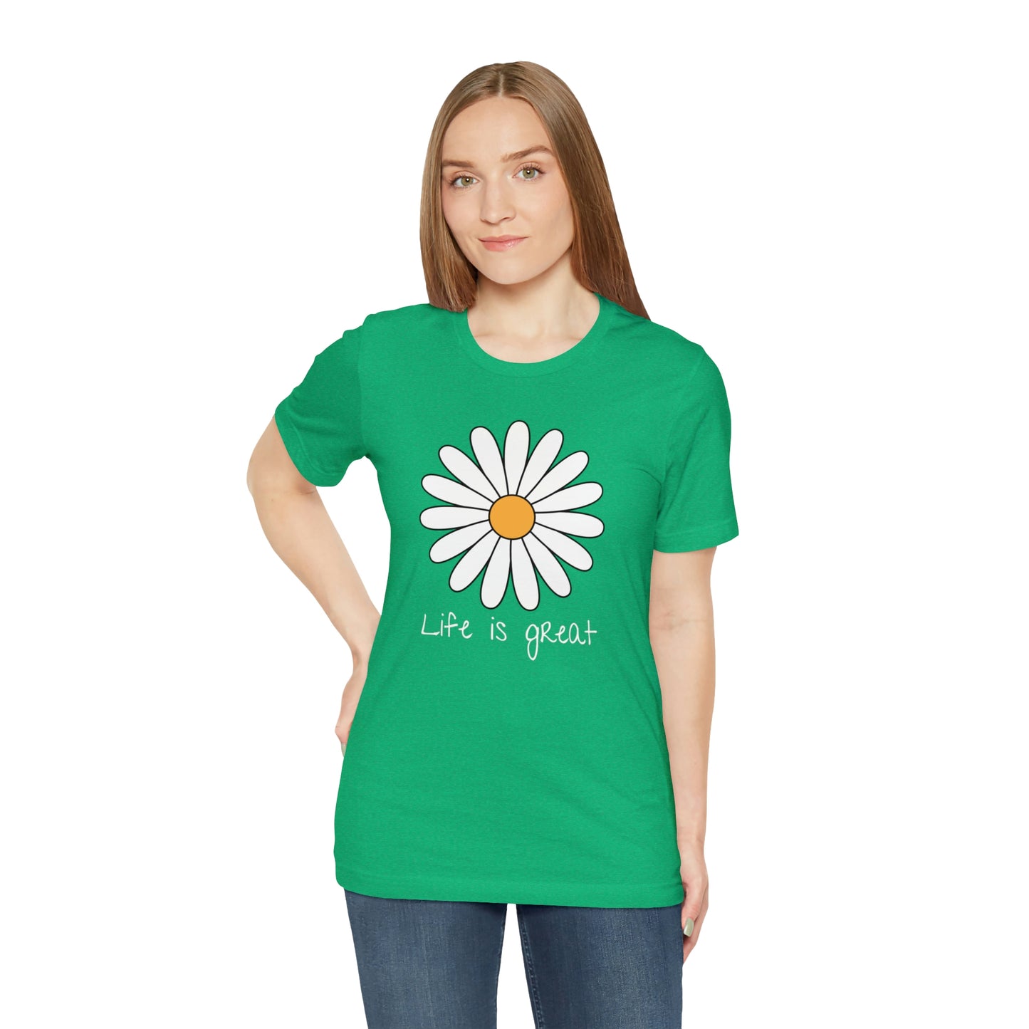 Life is great Unisex Jersey Short Sleeve Tee