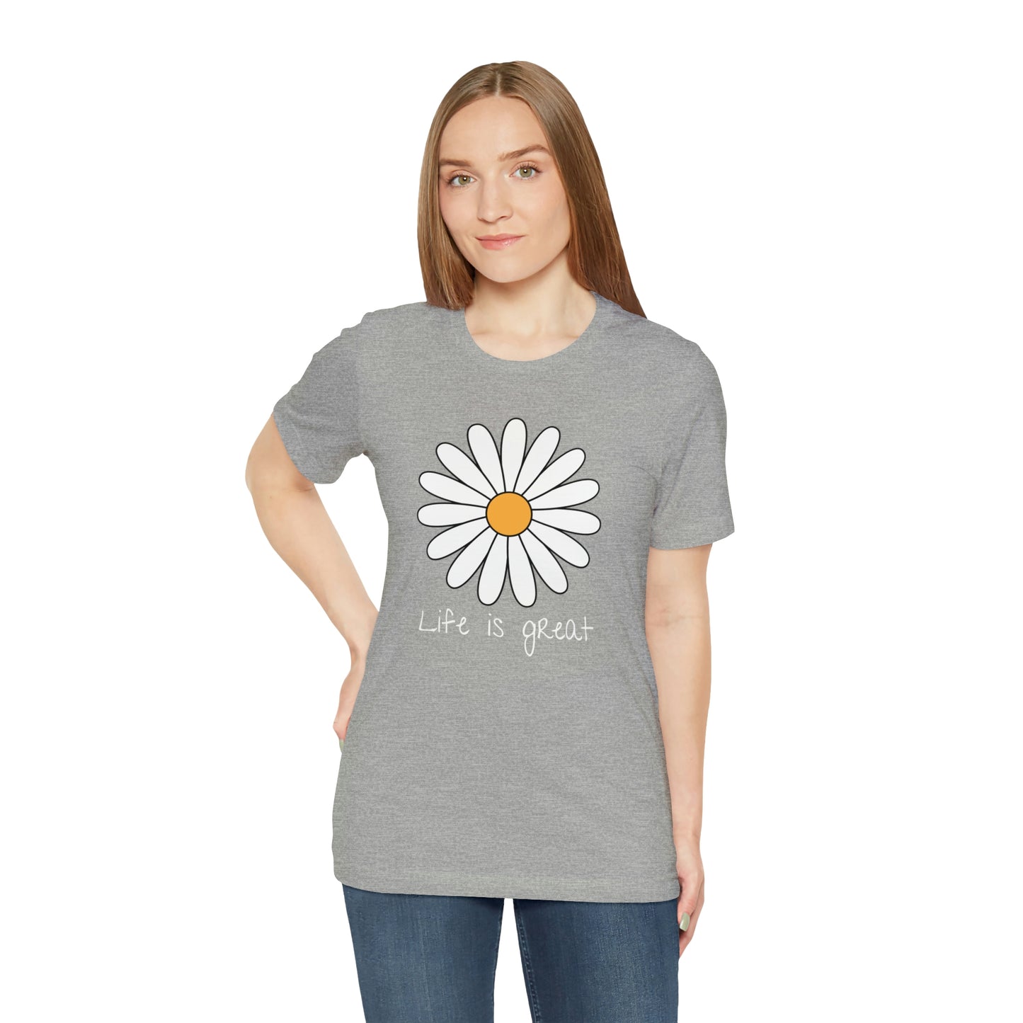 Life is great Unisex Jersey Short Sleeve Tee