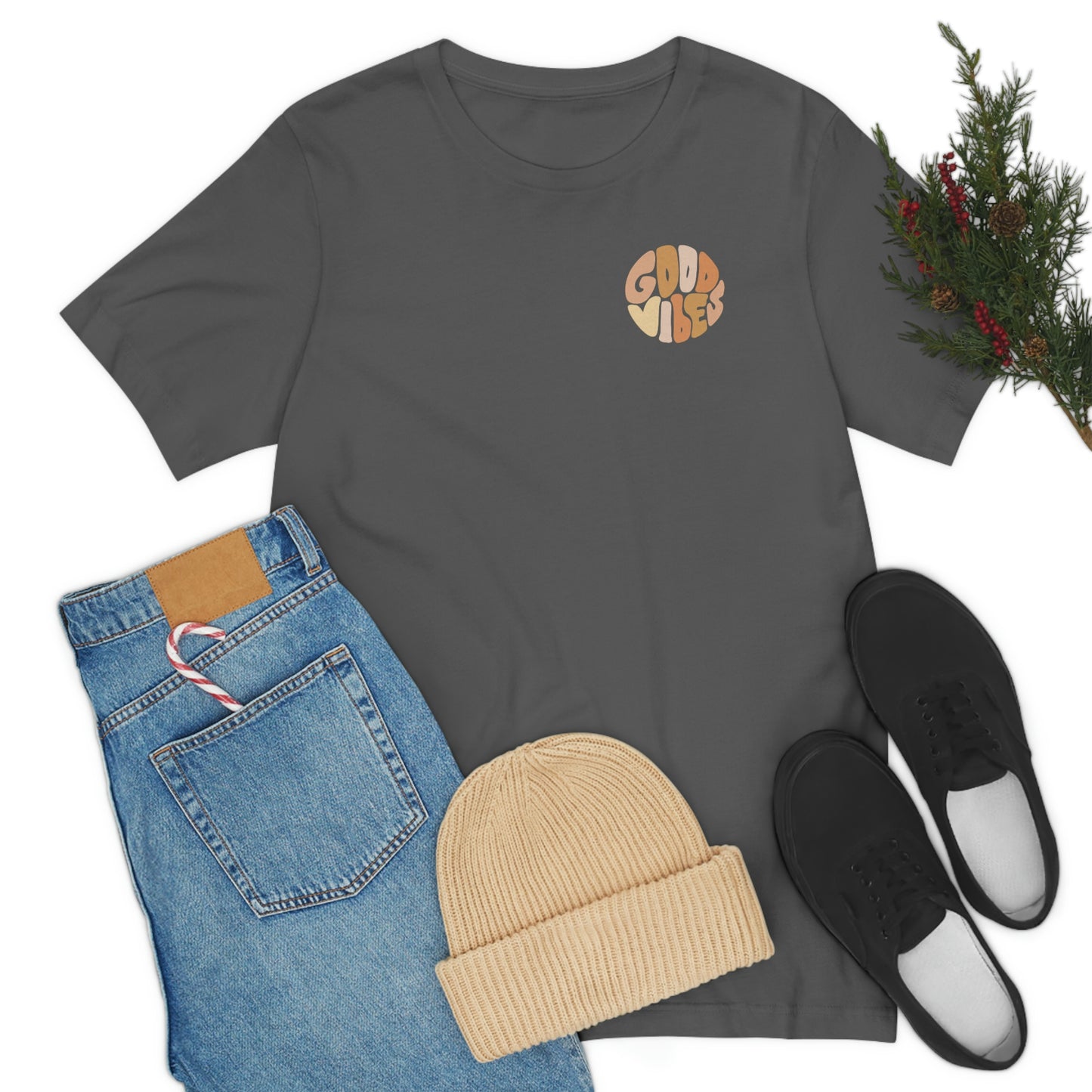 Good Vibes Unisex Jersey Short Sleeve Tee