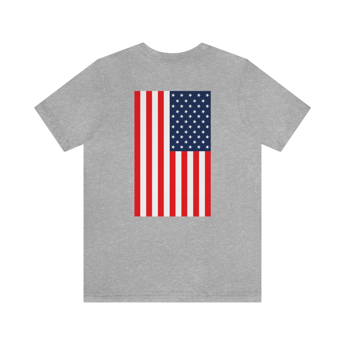 USA Flag Unisex Jersey Short Sleeve Tee
