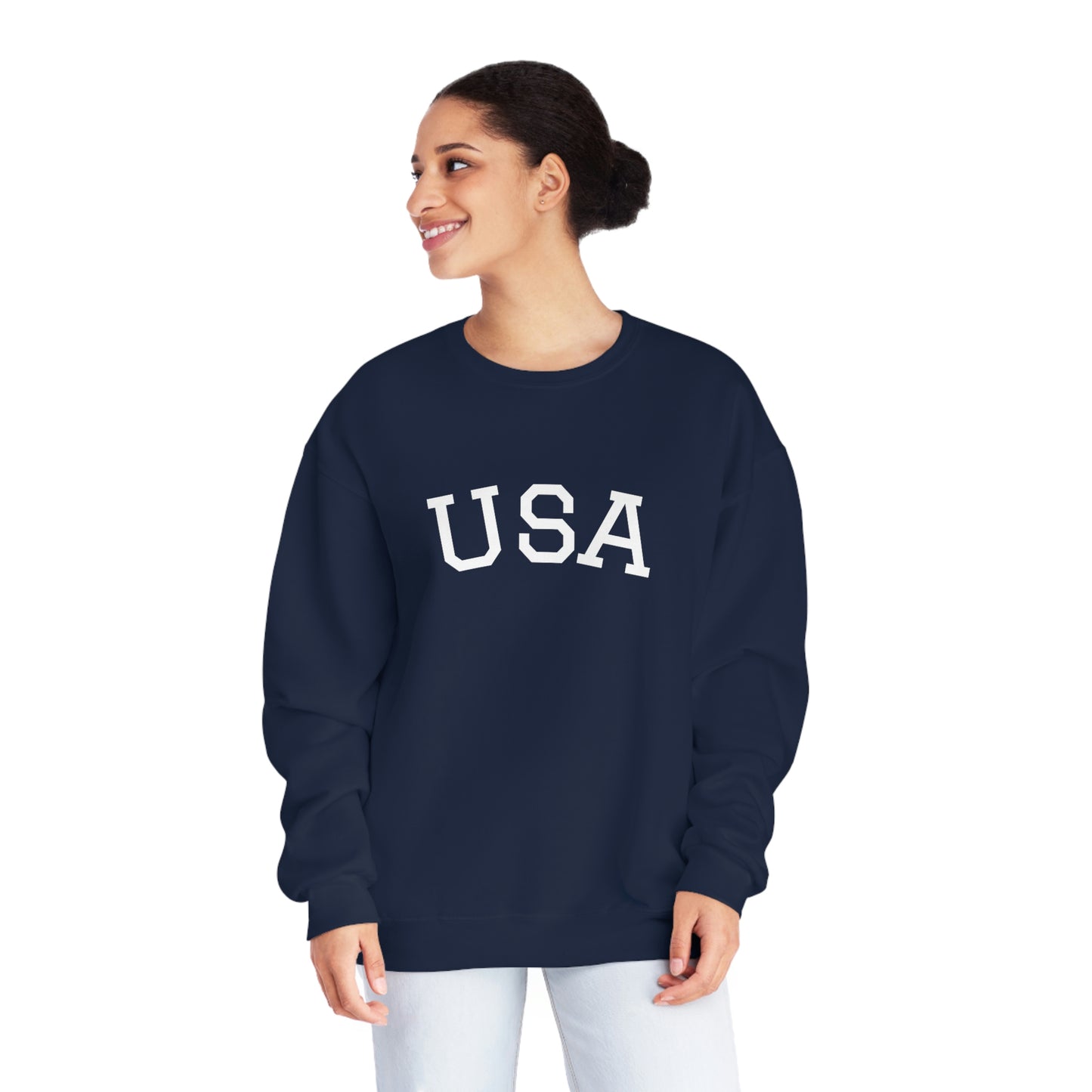 USA Unisex NuBlend® Crewneck Sweatshirt