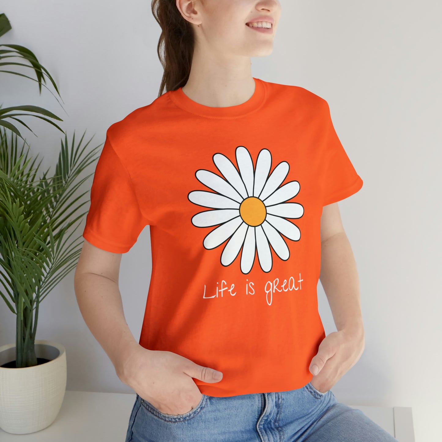 Life is great Unisex Jersey Short Sleeve Tee