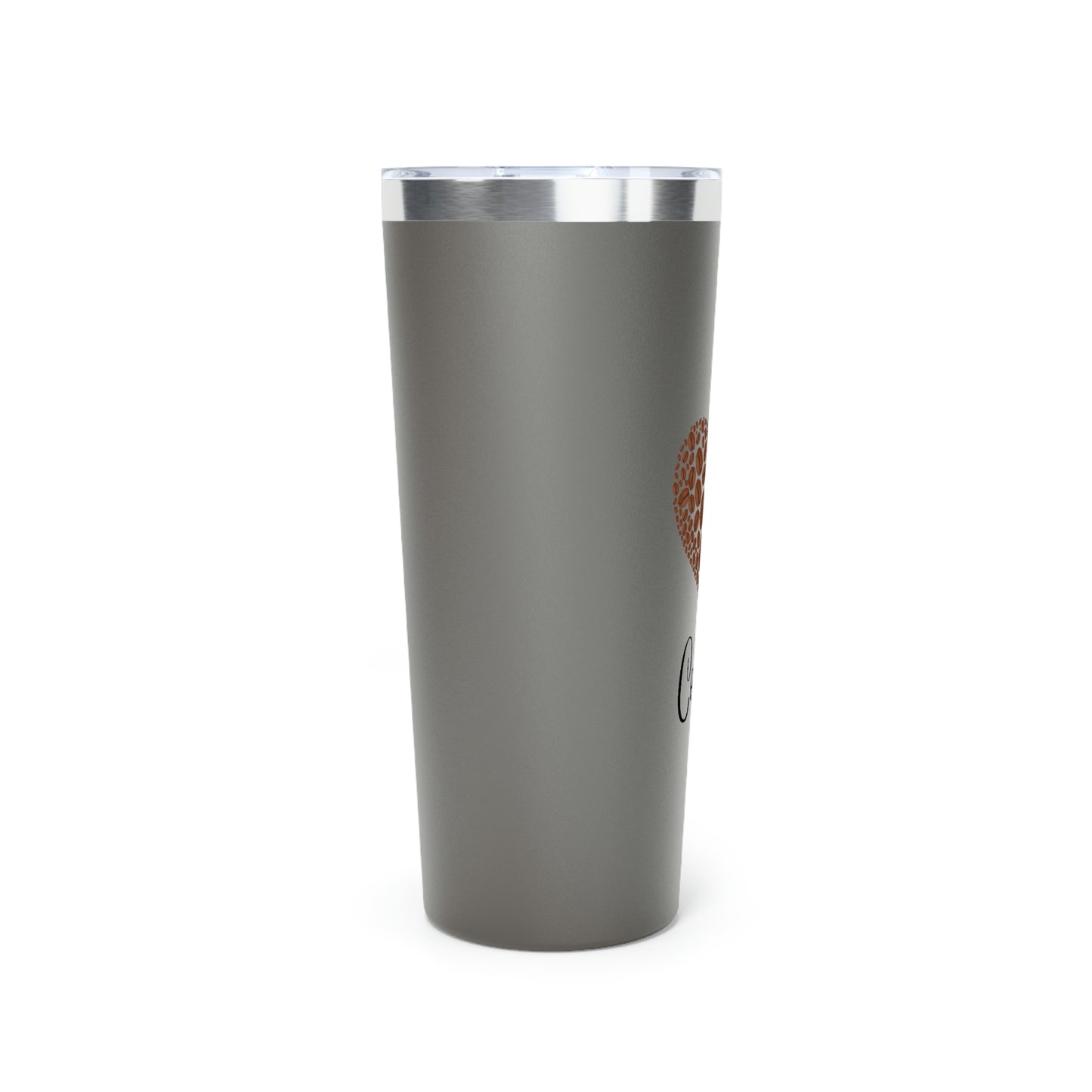 Coffee Heart Copper Vacuum Insulated Tumbler, 22oz