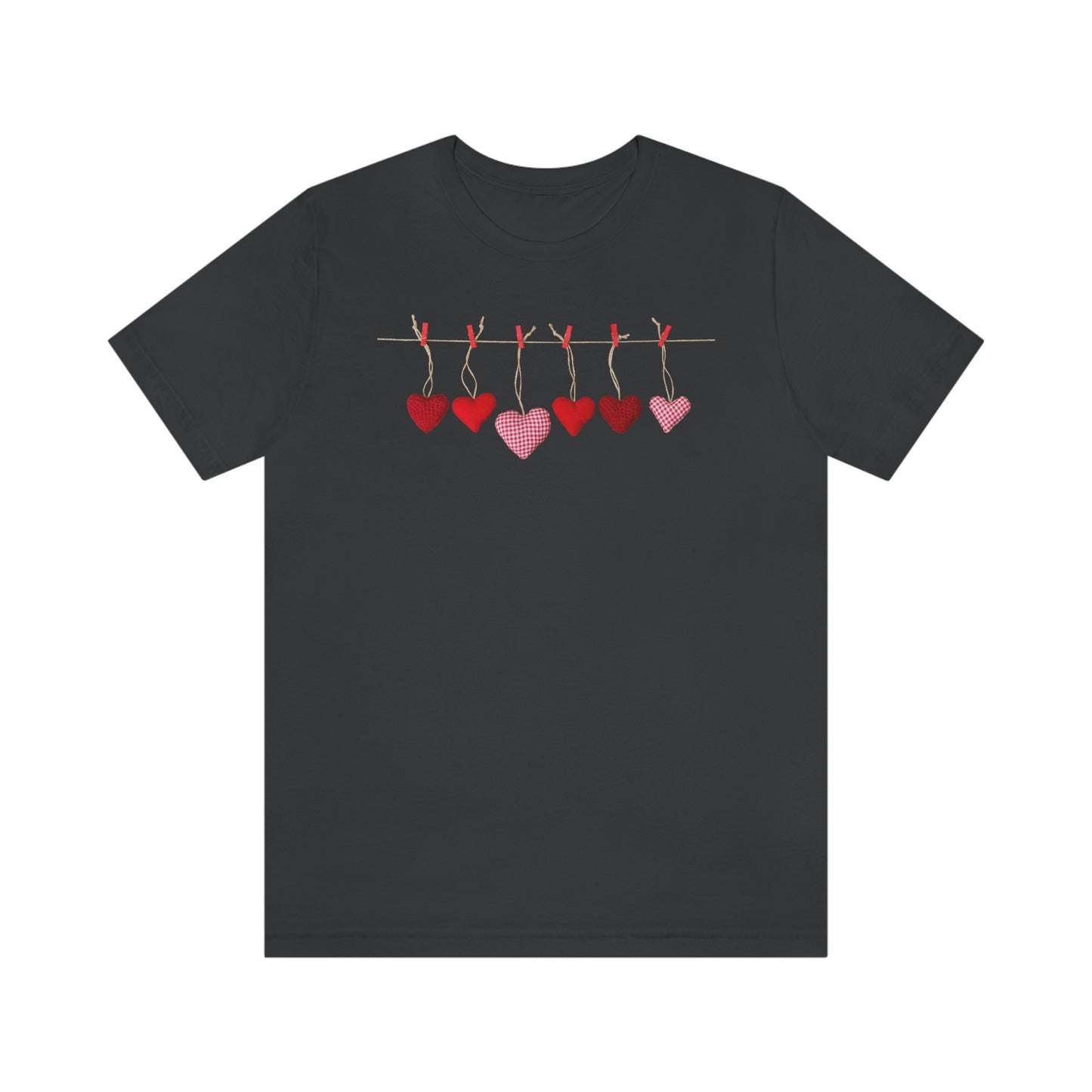 Heart String Unisex Jersey Short Sleeve Tee