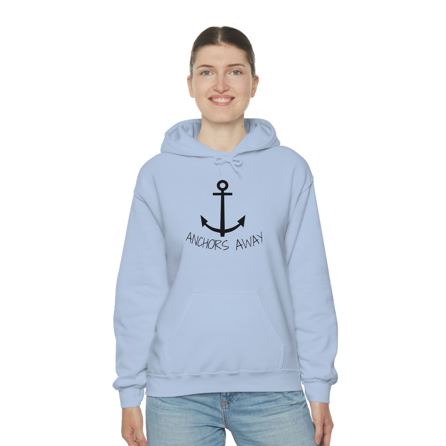 Anchors Away Unisex Heavy Blend™ Hooded Sweatshirt