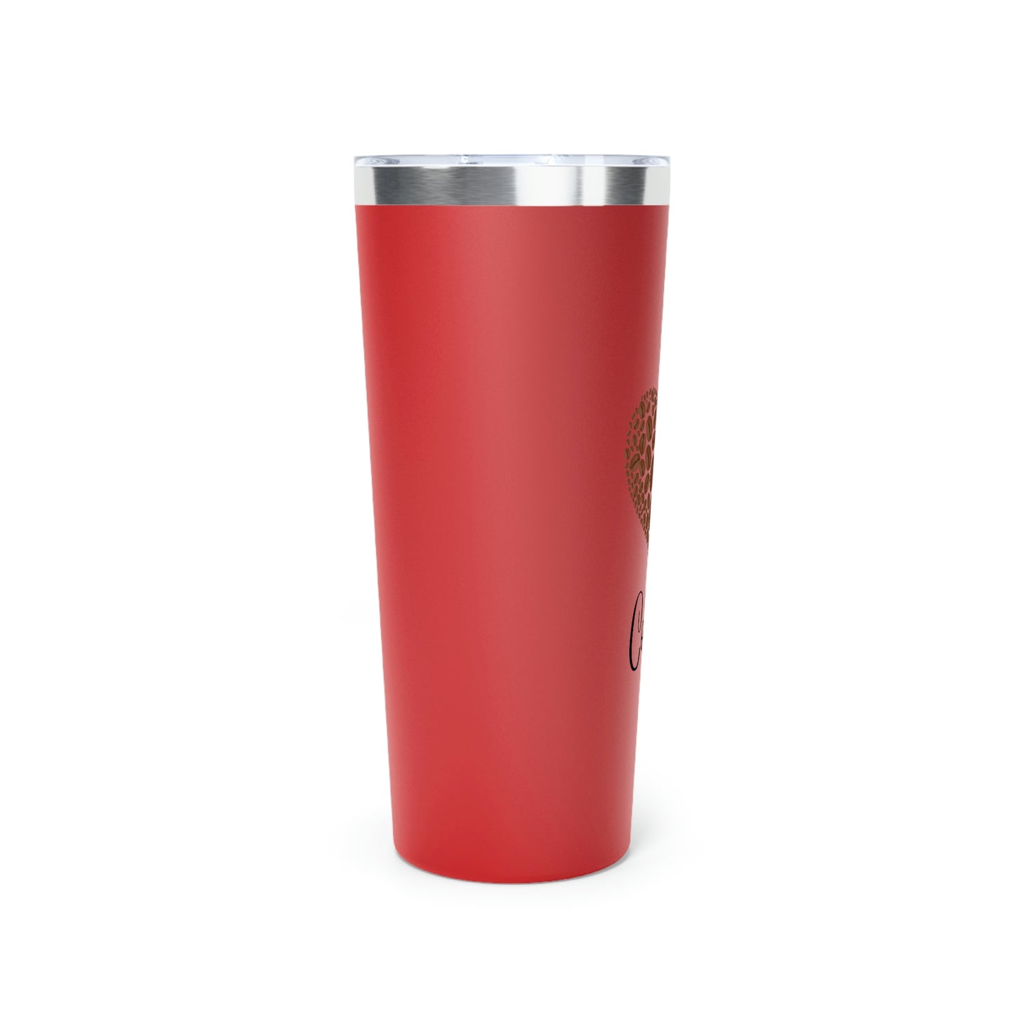 Coffee Heart Copper Vacuum Insulated Tumbler, 22oz