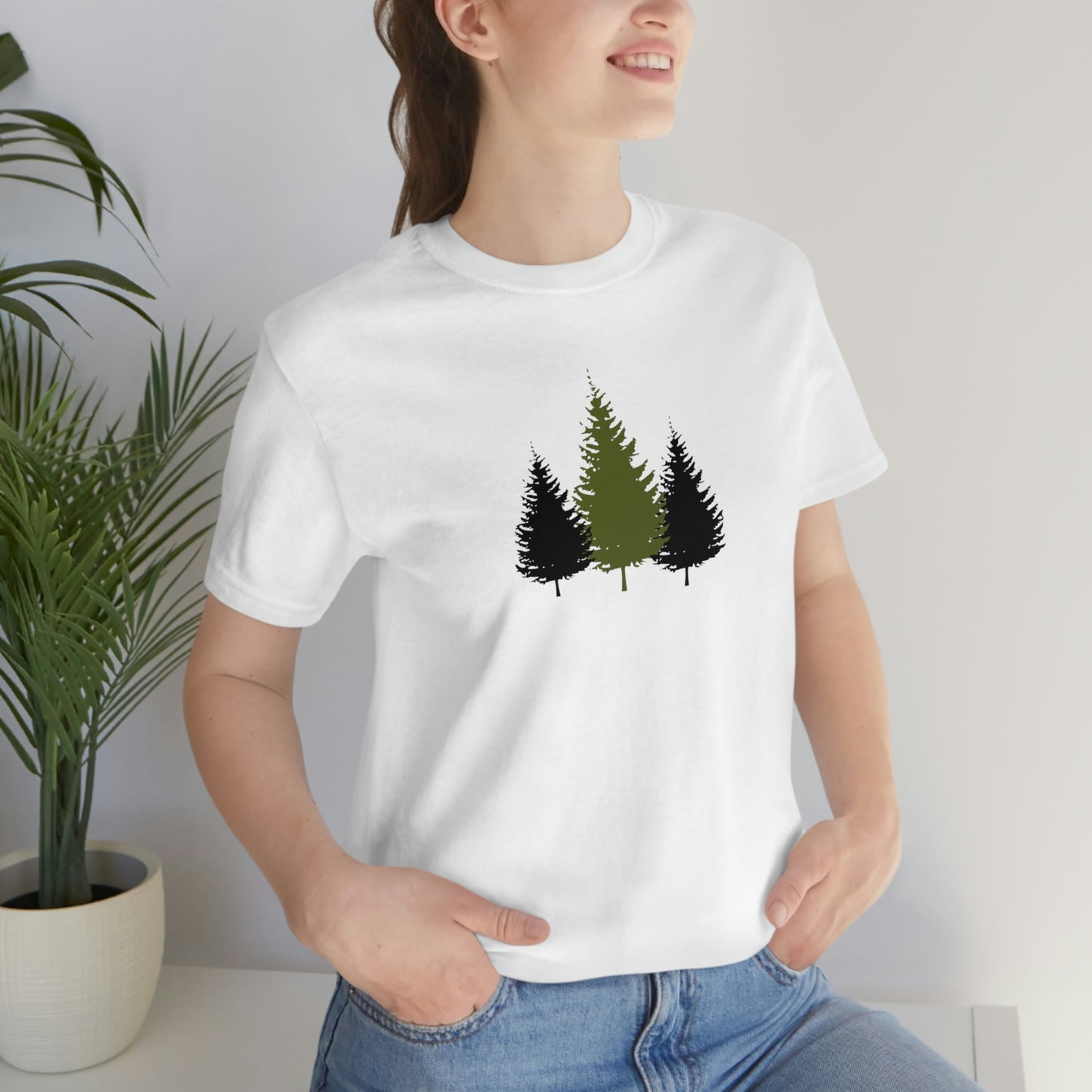 Trees Unisex Jersey Short Sleeve Tee