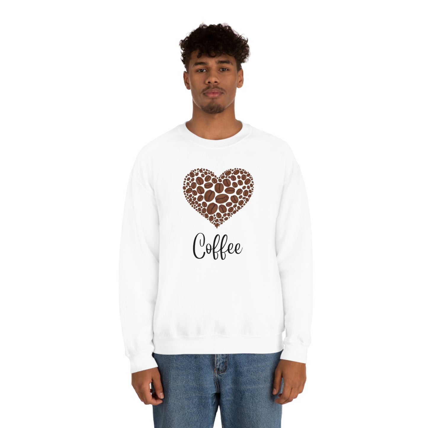 Coffee Unisex Heavy Blend™ Crewneck Sweatshirt