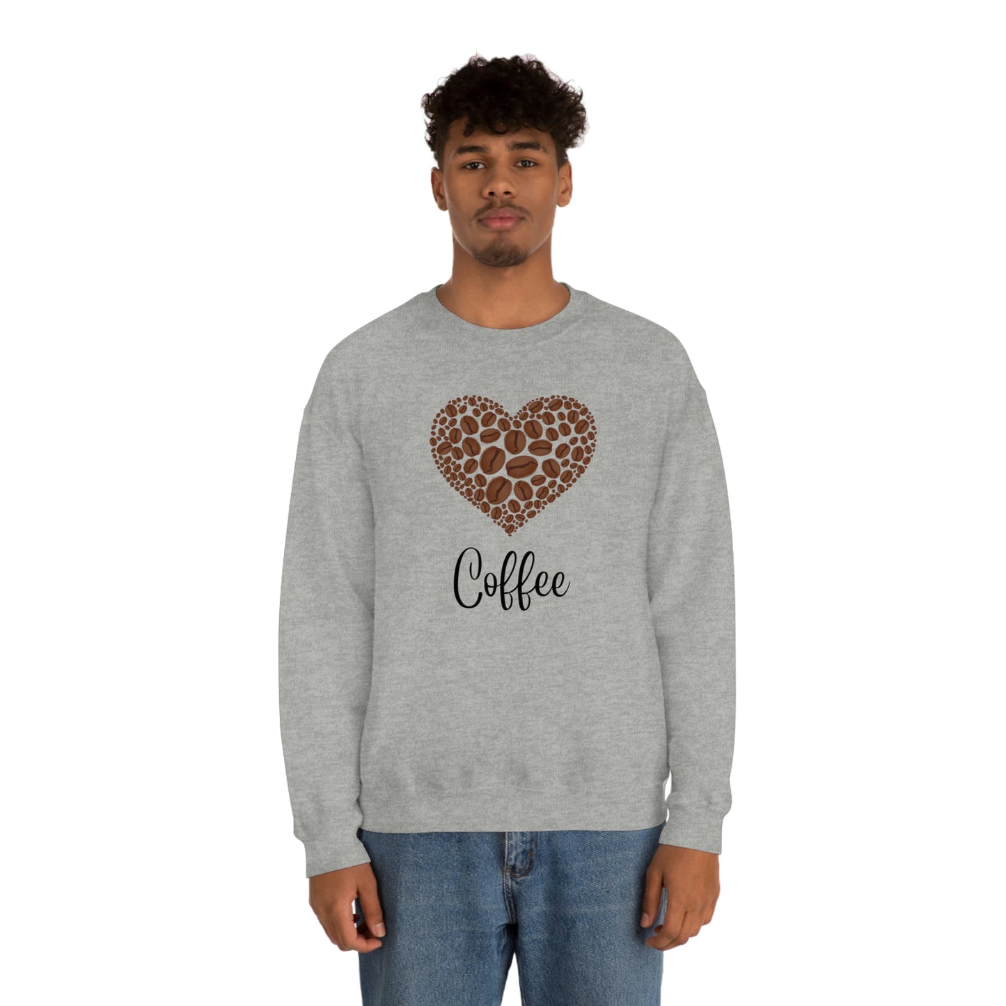 Coffee Unisex Heavy Blend™ Crewneck Sweatshirt