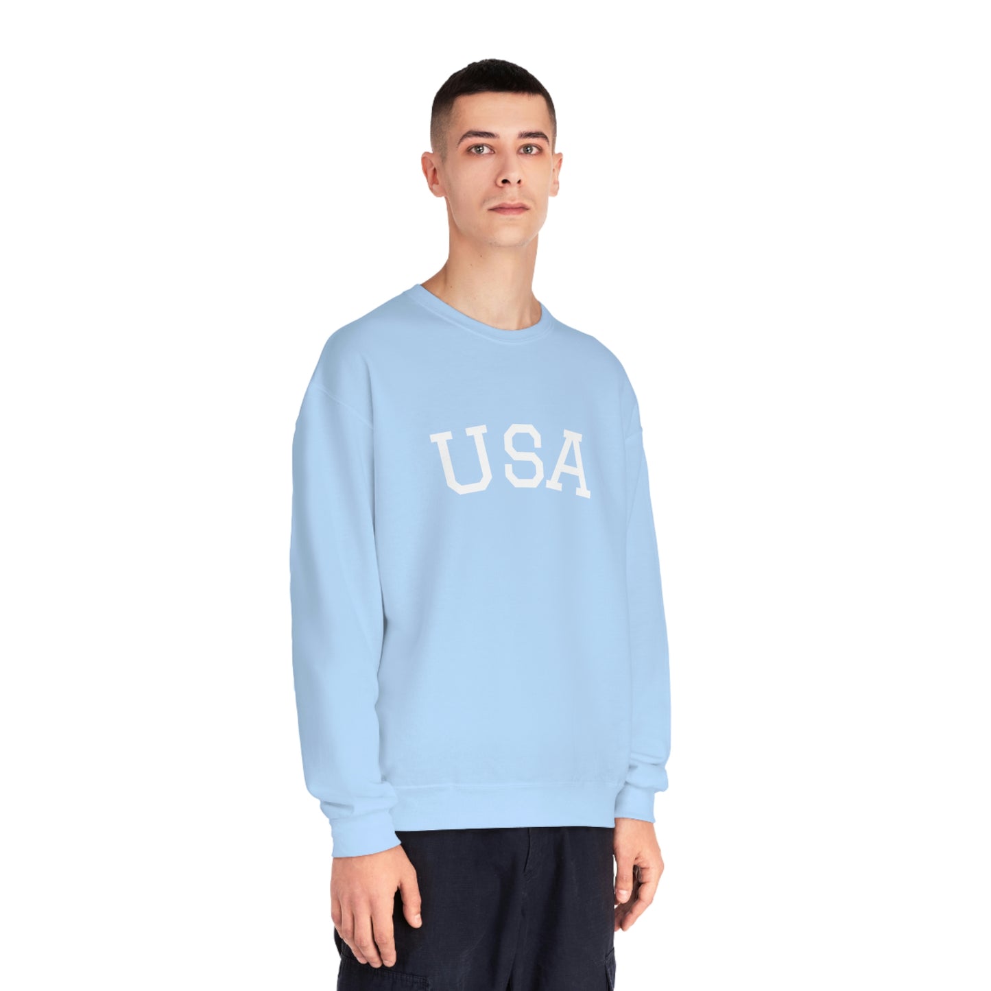 USA Unisex NuBlend® Crewneck Sweatshirt