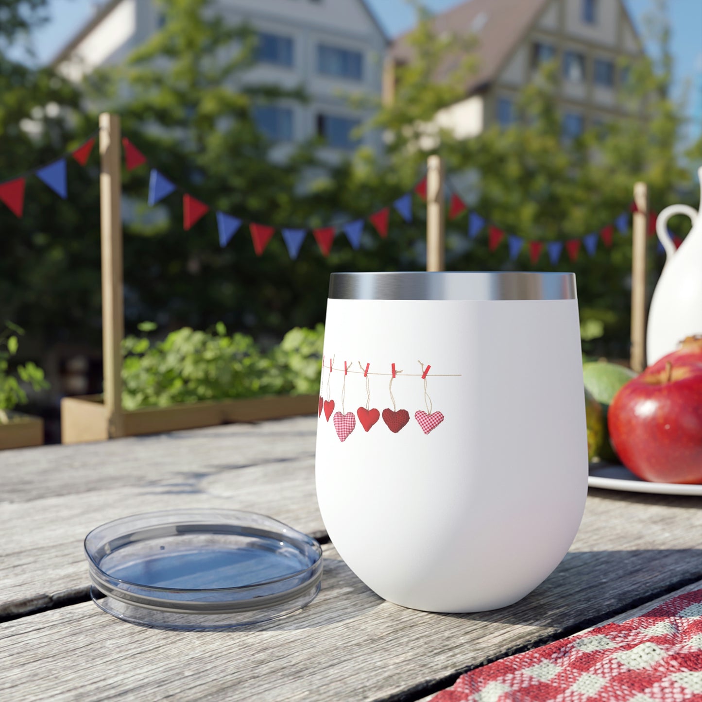 Heart String Copper Vacuum Insulated Cup, 12oz
