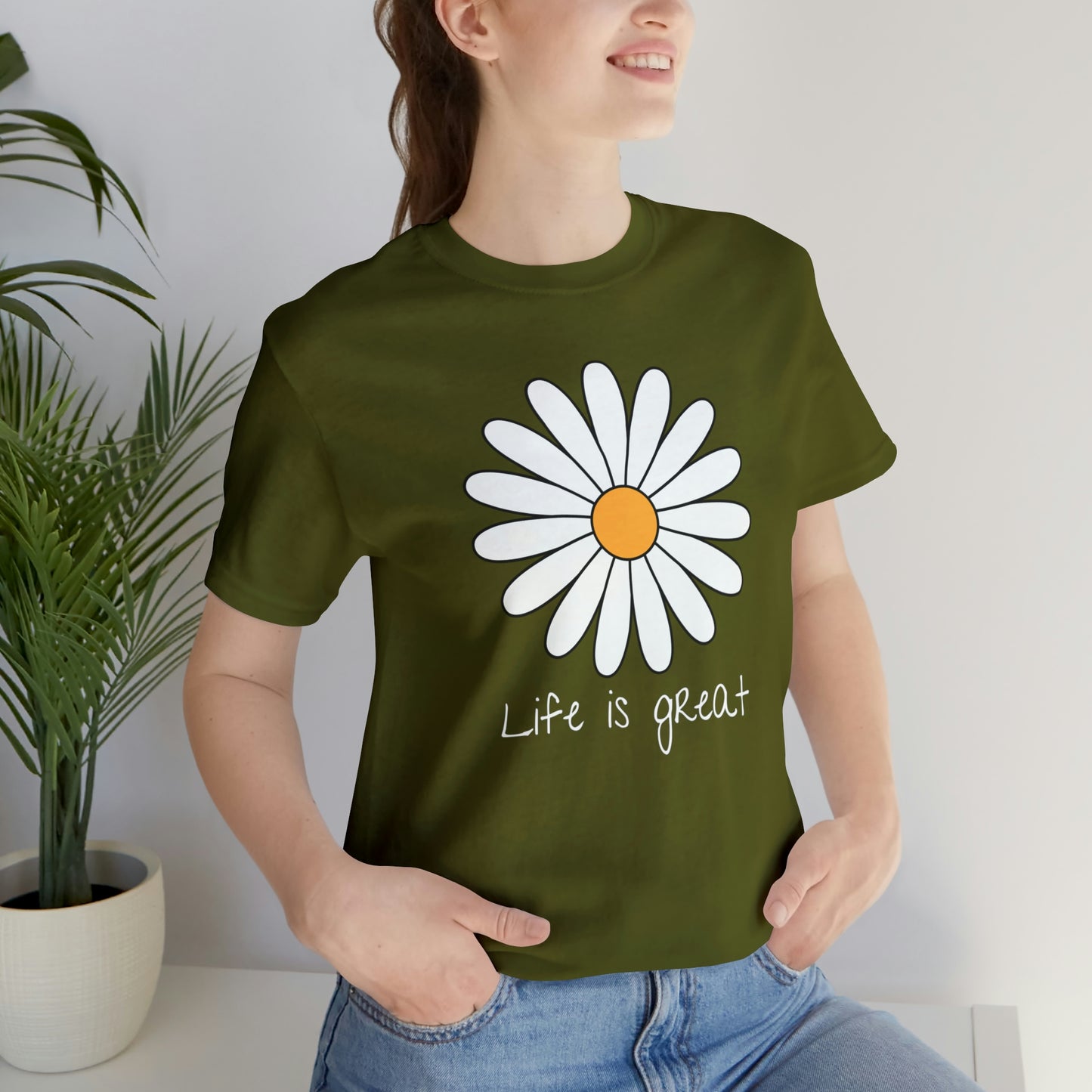 Life is great Unisex Jersey Short Sleeve Tee